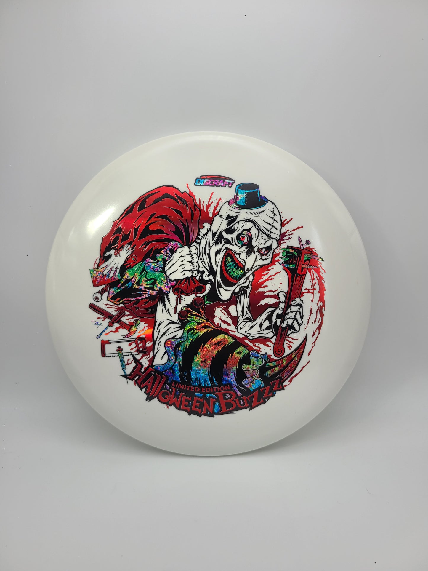 Discraft Glow ESP 2025 Triple Foil Stamp Halloween Buzzz