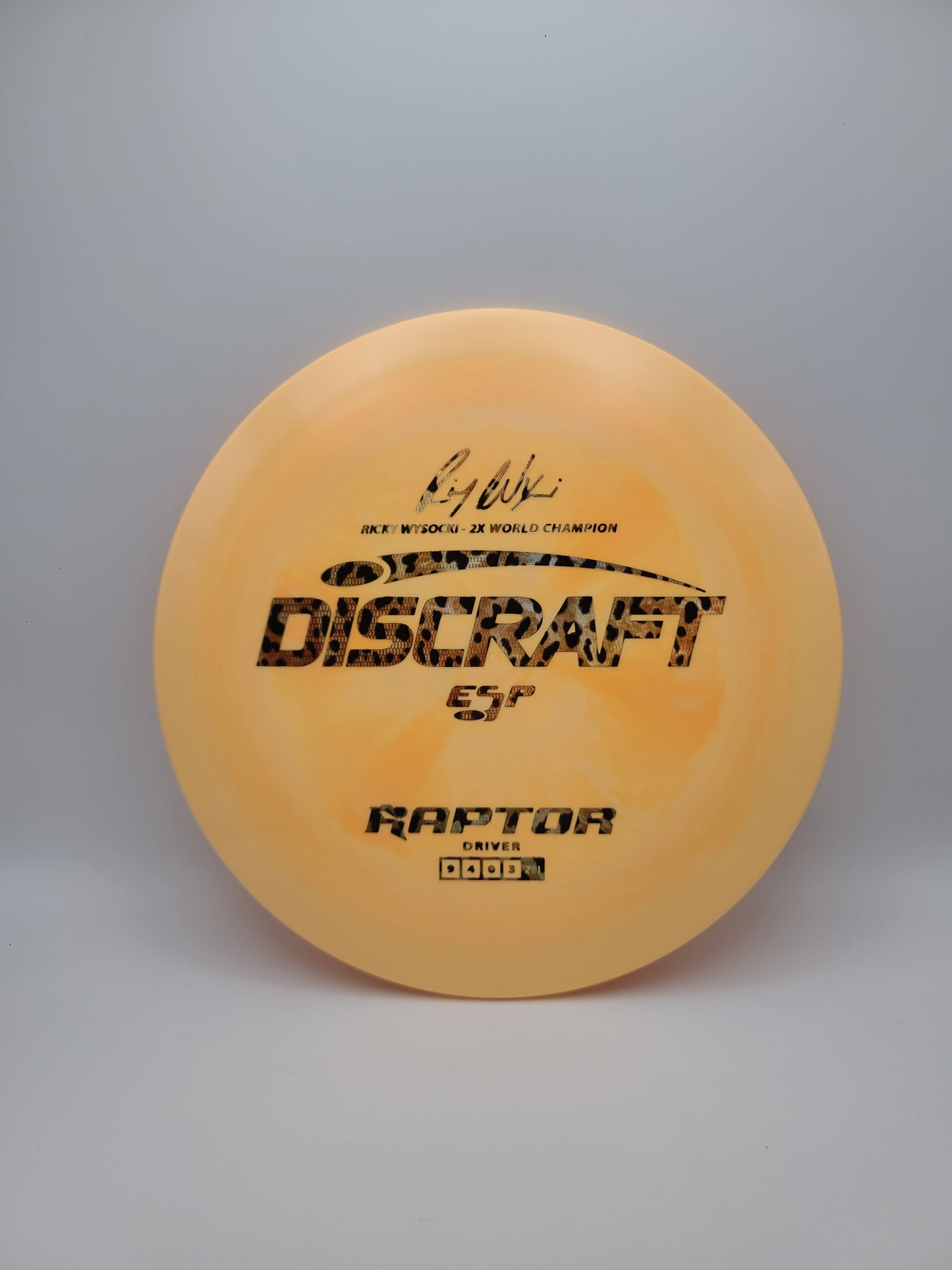 Discraft ESP Raptor 9/4/0/3 Ricky Wysocki Signature Stamp