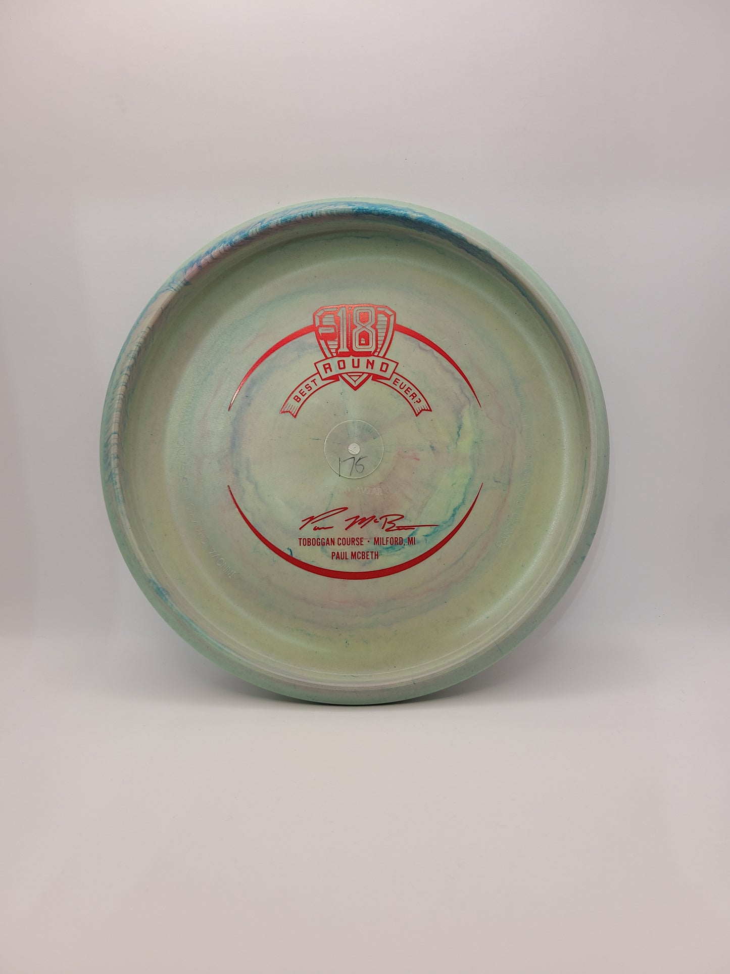 Innova Galactic McPro Aviar Paul McBeth Tour Series -18 Bottom Stamp