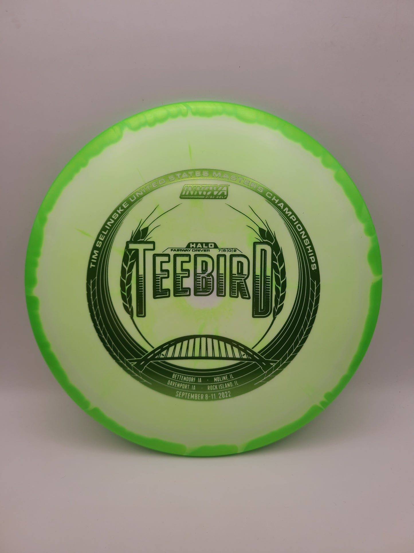Innova Halo Star TeeBird 2022 US Masters Quad Cities