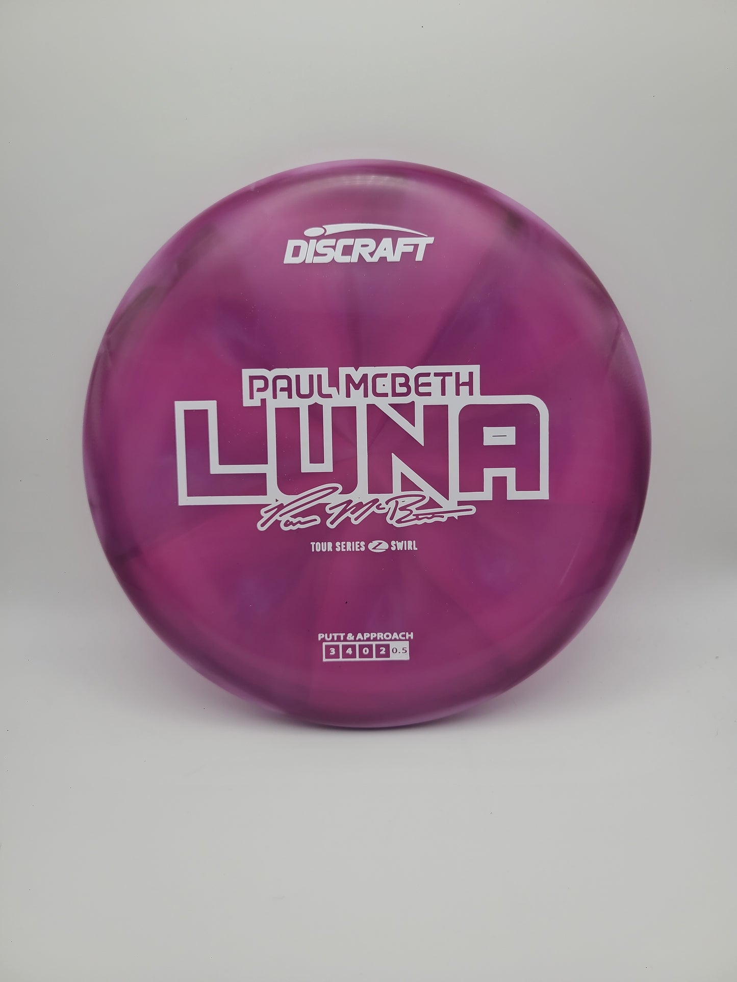 Discraft Z Swirl Luna Paul McBeth 2025 Tour Series