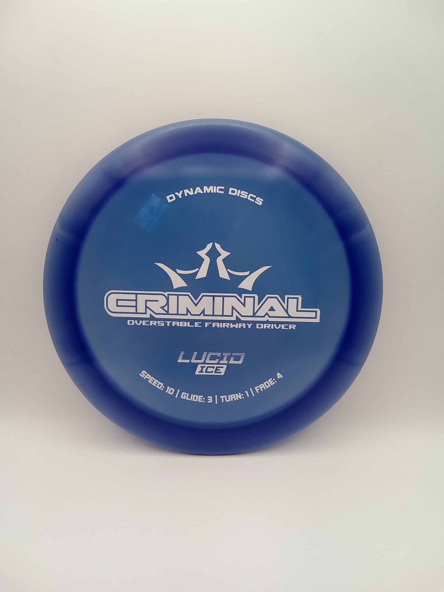 Dynamic Discs Lucid Ice Criminal 10/3/1/4