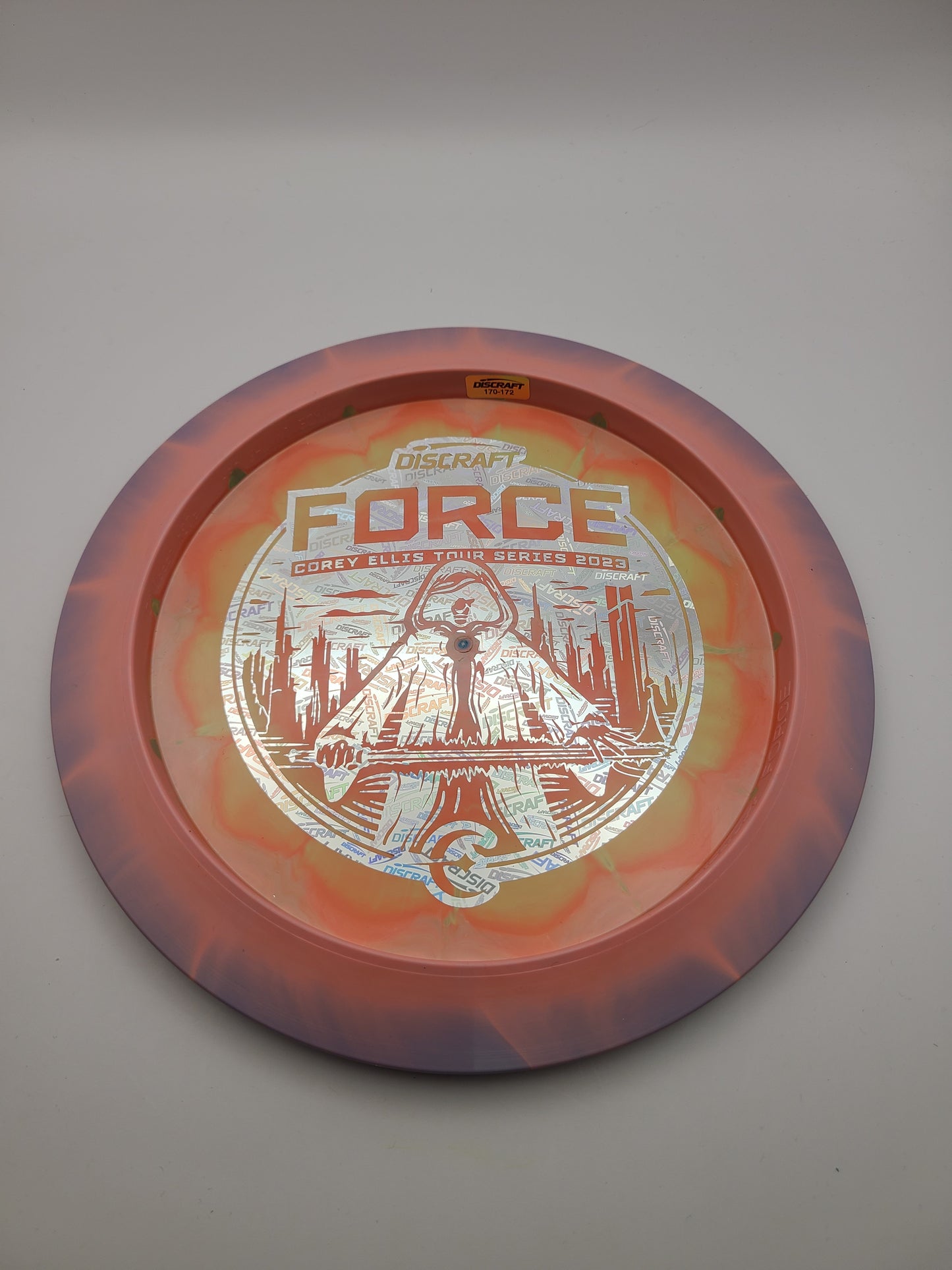 Discraft Swirly ESP Force Corey Ellis Tour Series