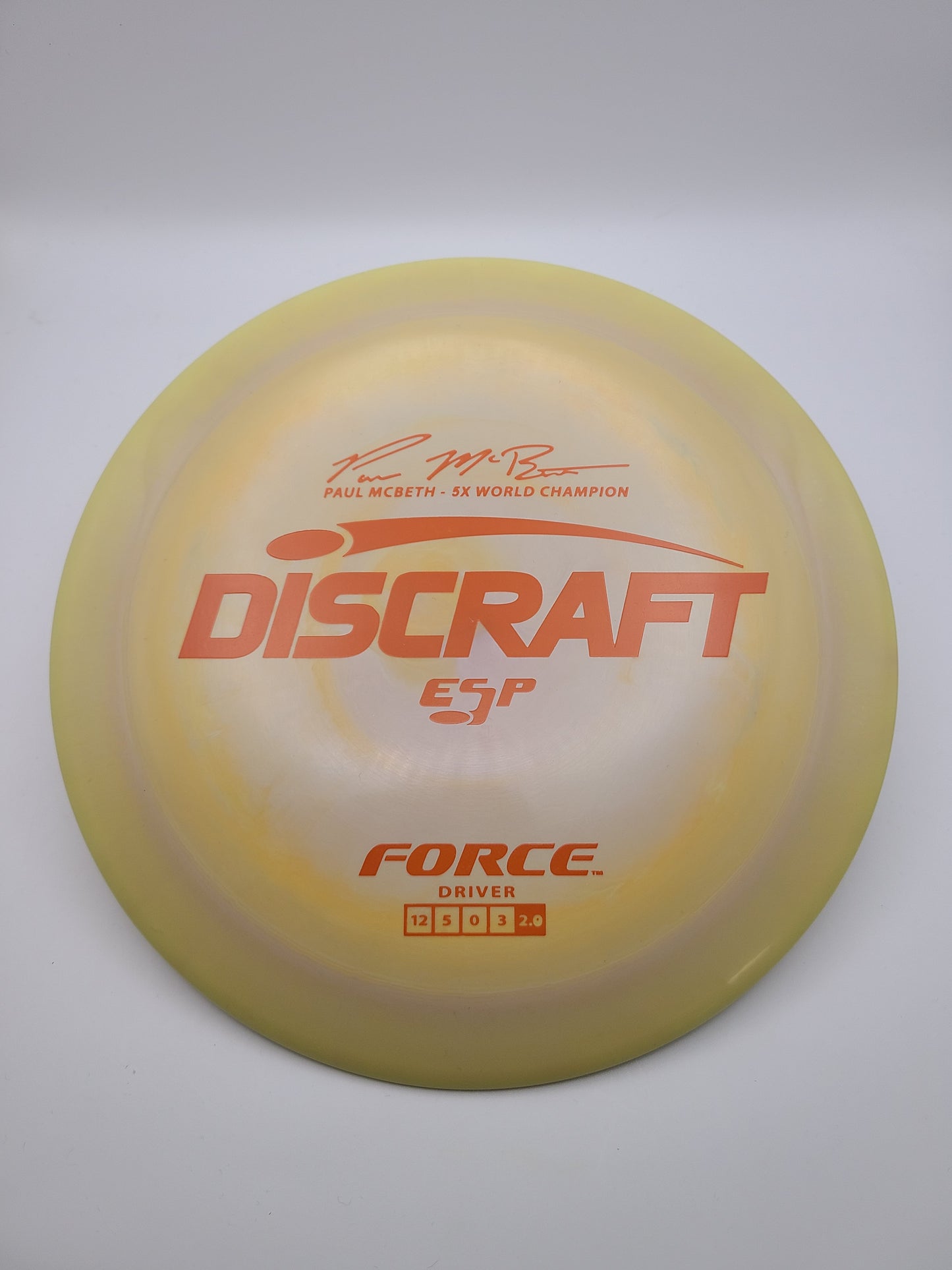Discraft ESP Force 5x Stock Stamp