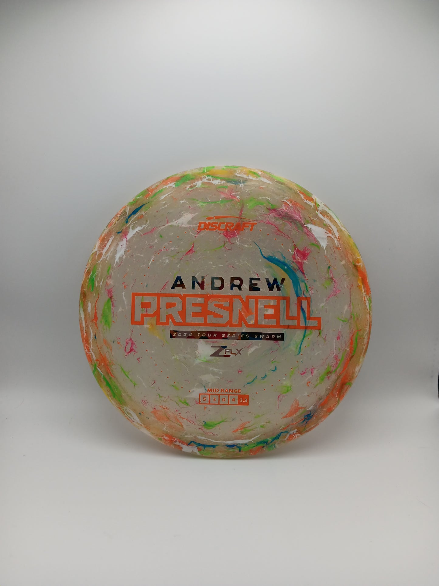 Discraft Jawbreaker Z FLX Swarm Andrew Presnell 2024 Tour Series