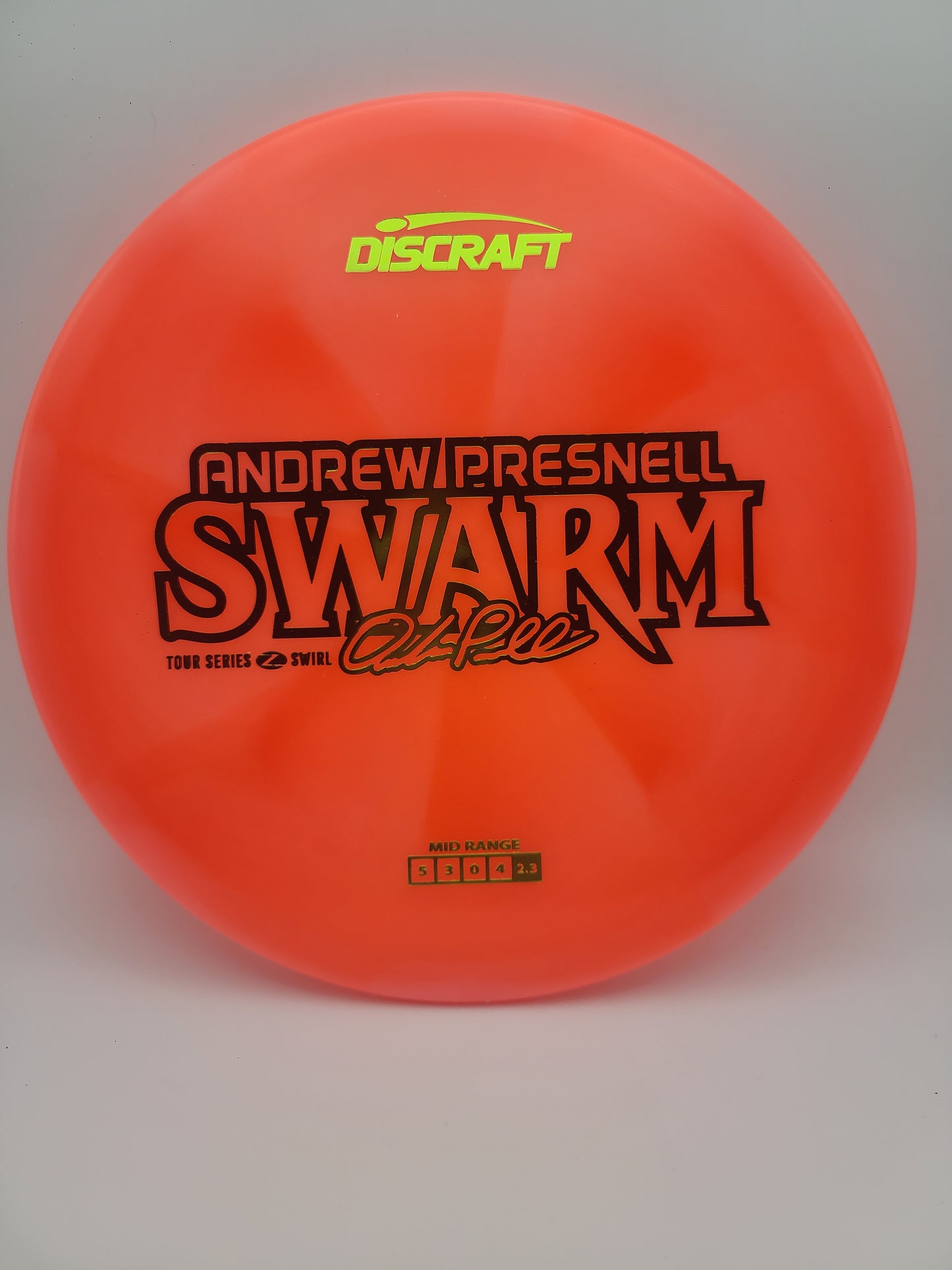 Discraft Z Swirl Swarm Andrew Presnell 2025 Tour Series