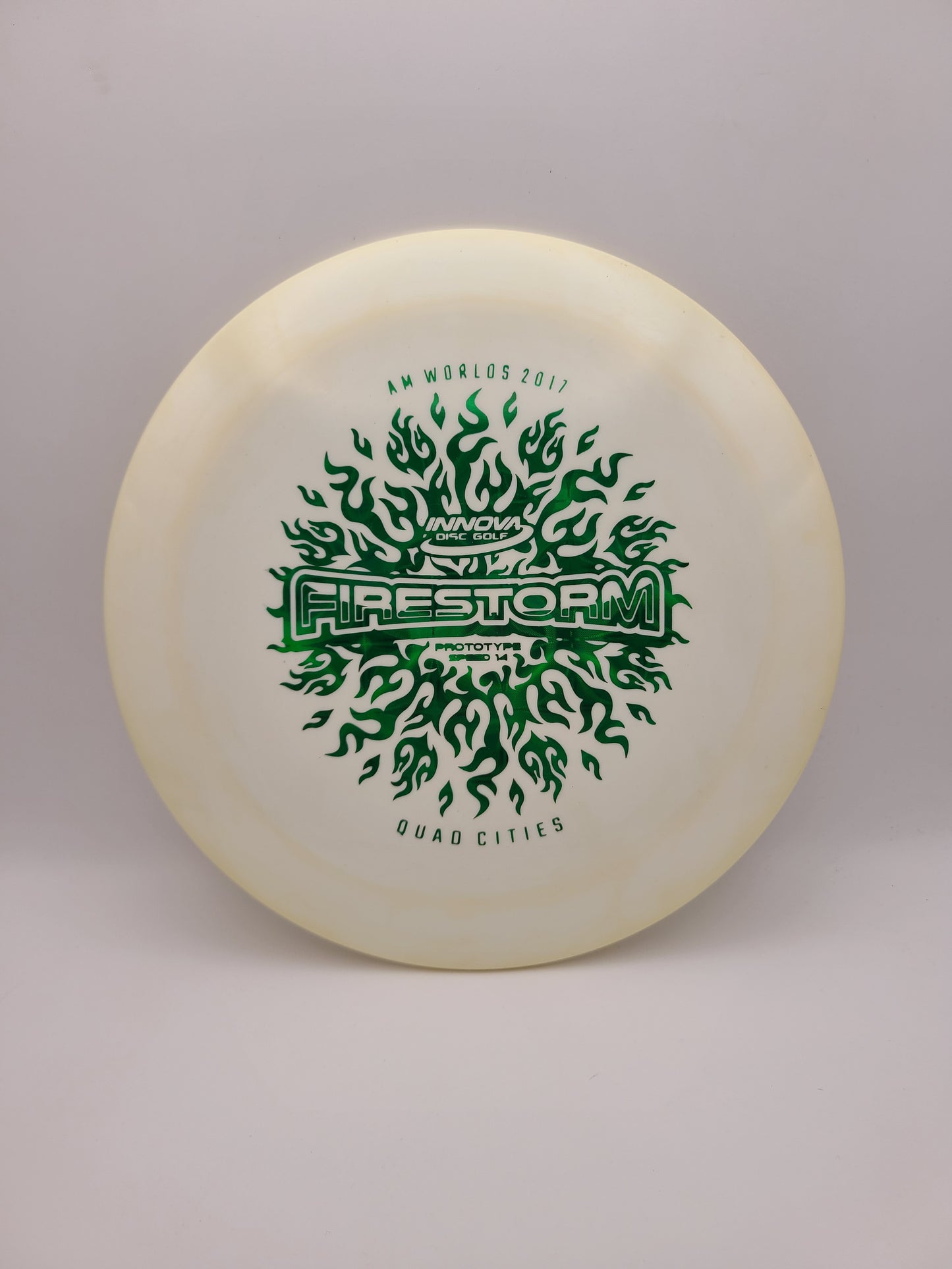 Innova Star Firestorm Prototype - 2017 QC Am Worlds Stamp