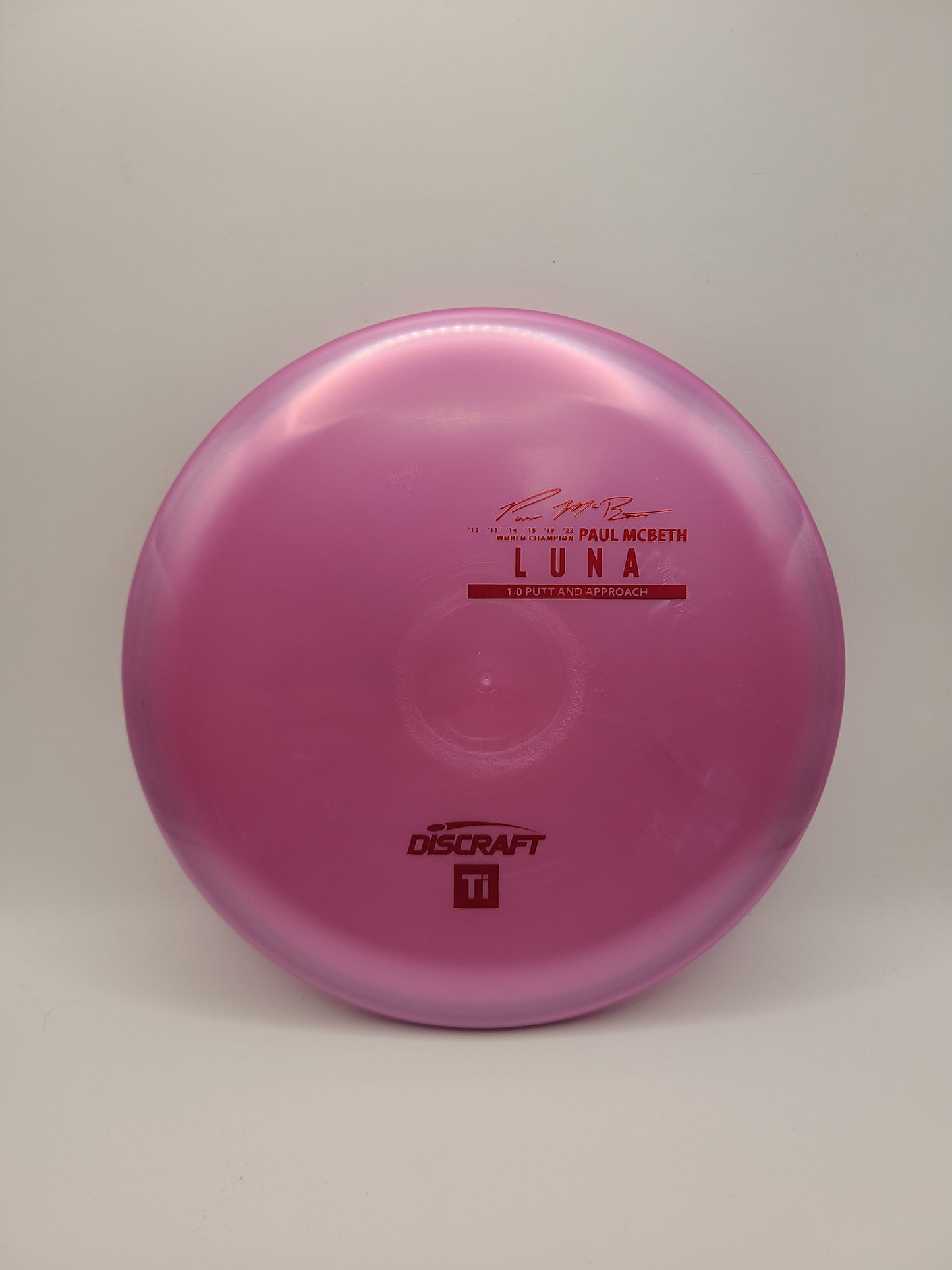 Discraft Titanium Luna Paul McBeth
