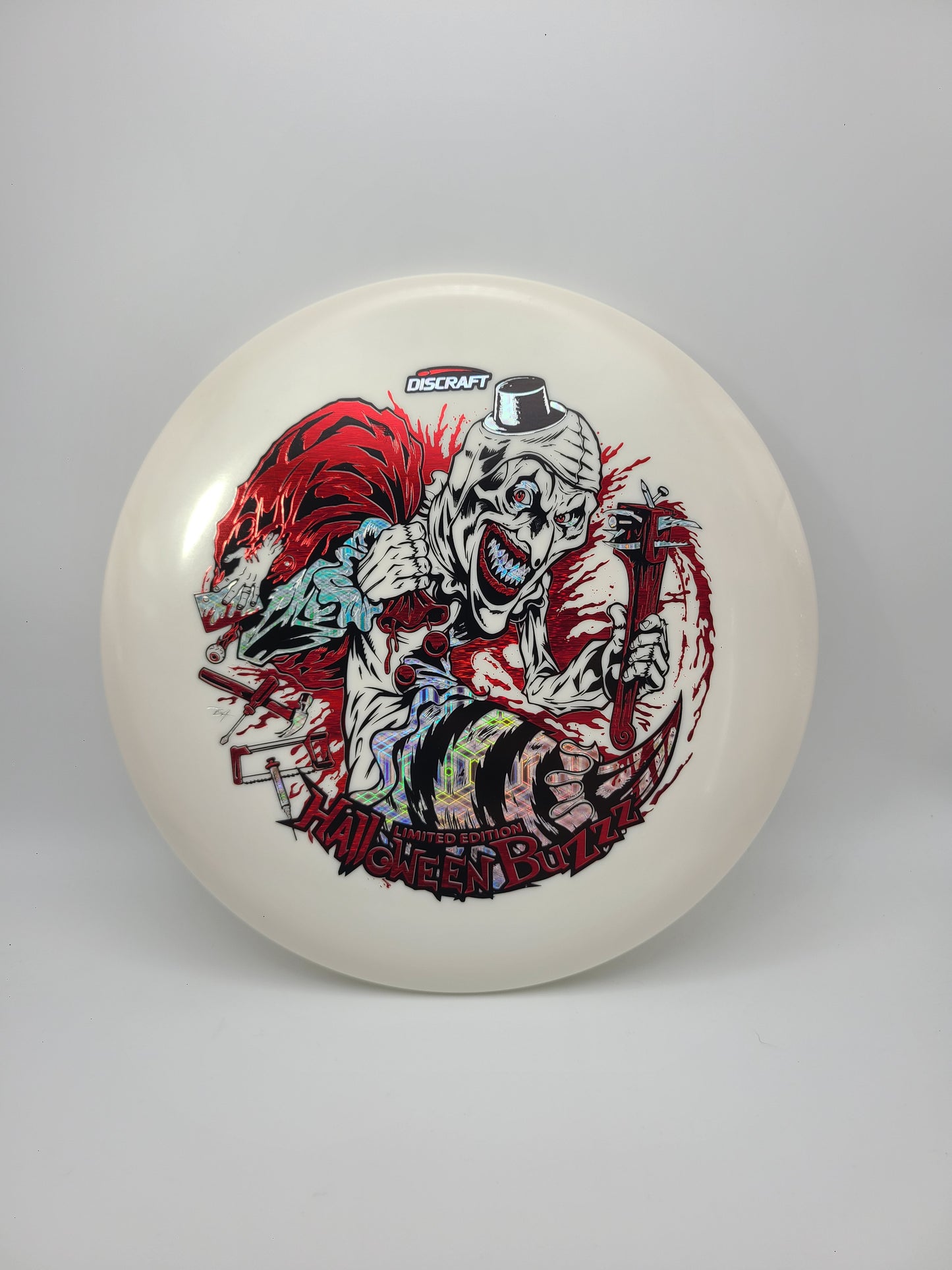 Discraft Glow ESP 2025 Triple Foil Stamp Halloween Buzzz