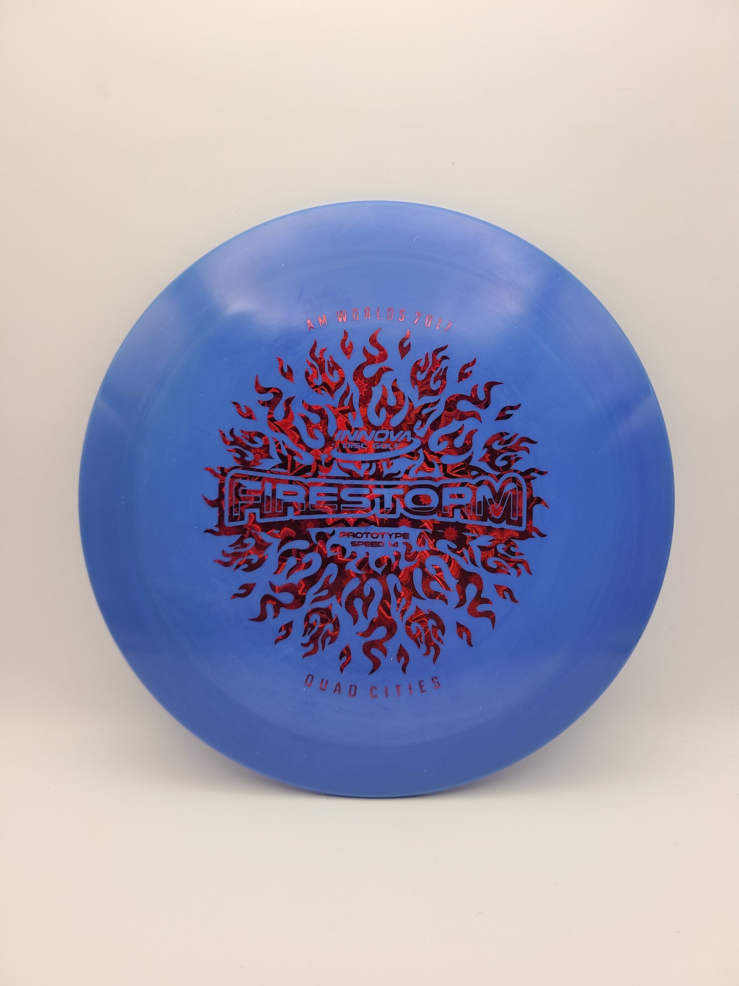 Innova Star Firestorm Prototype - 2017 QC Am Worlds Stamp