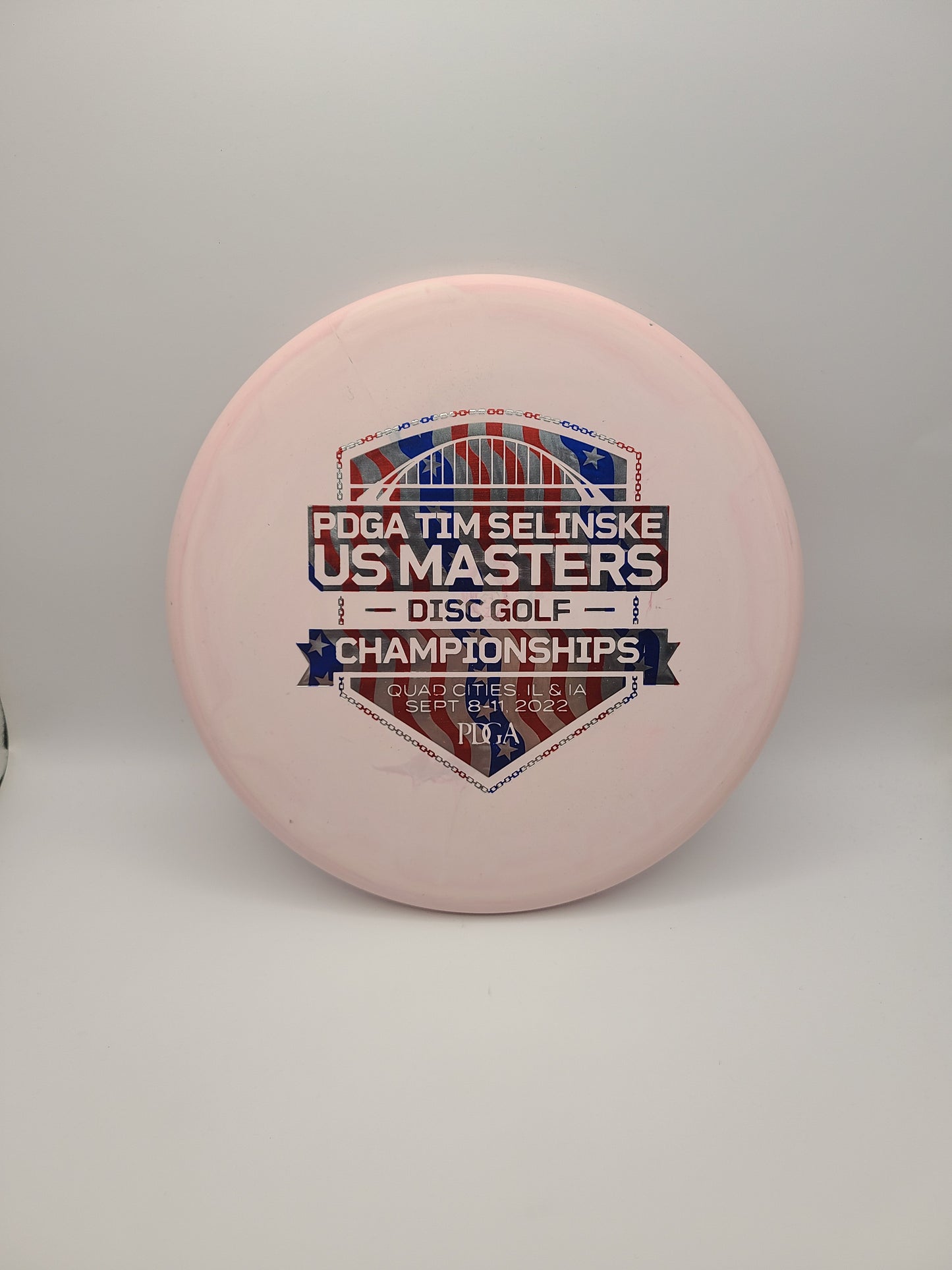 Discraft Jawbreaker Zone 2022 Tim Selinske US Masters Stamp