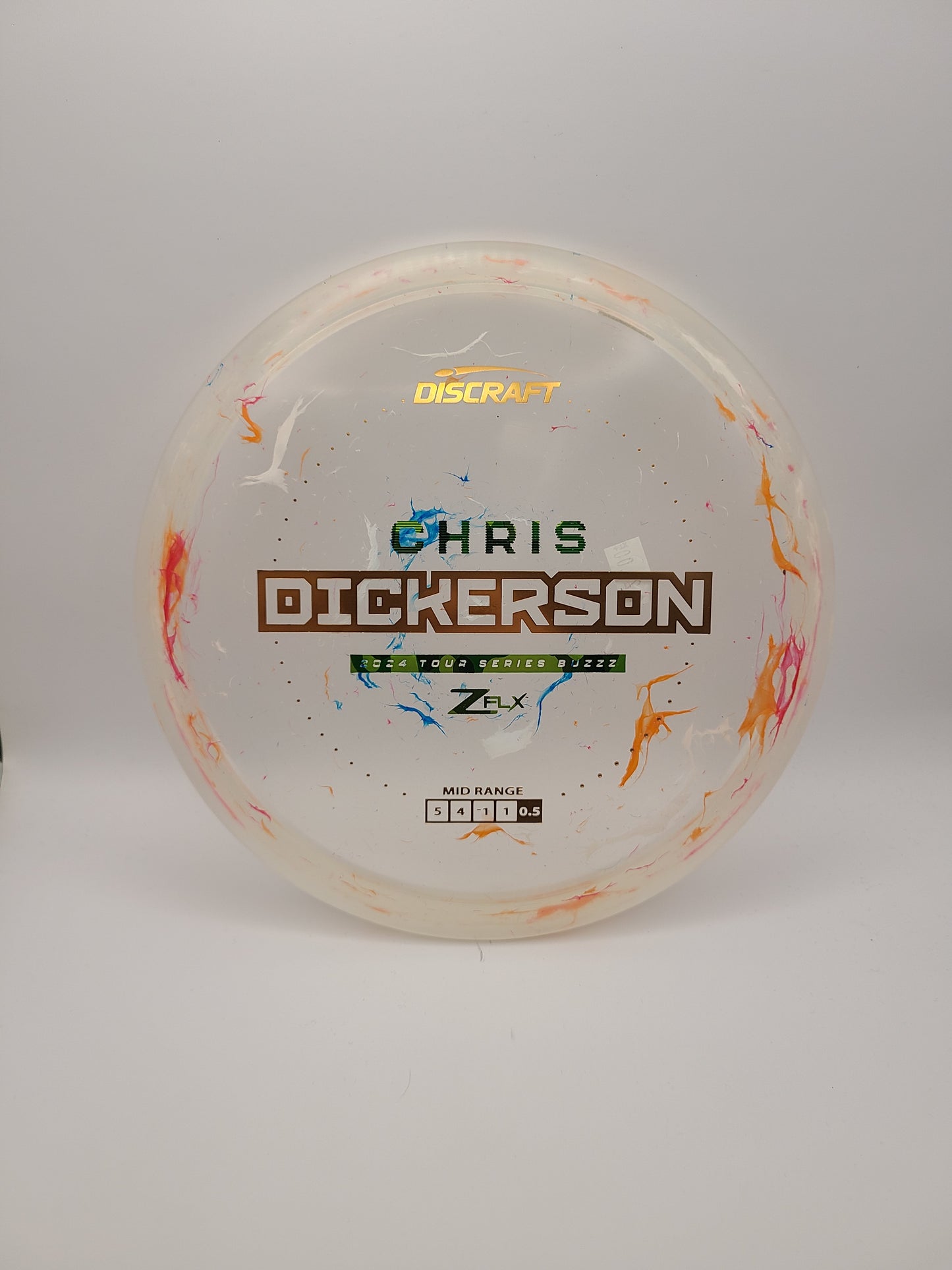 Discraft Jawbreaker Z FLX Buzzz 2024 Chris Dickerson Tour Series