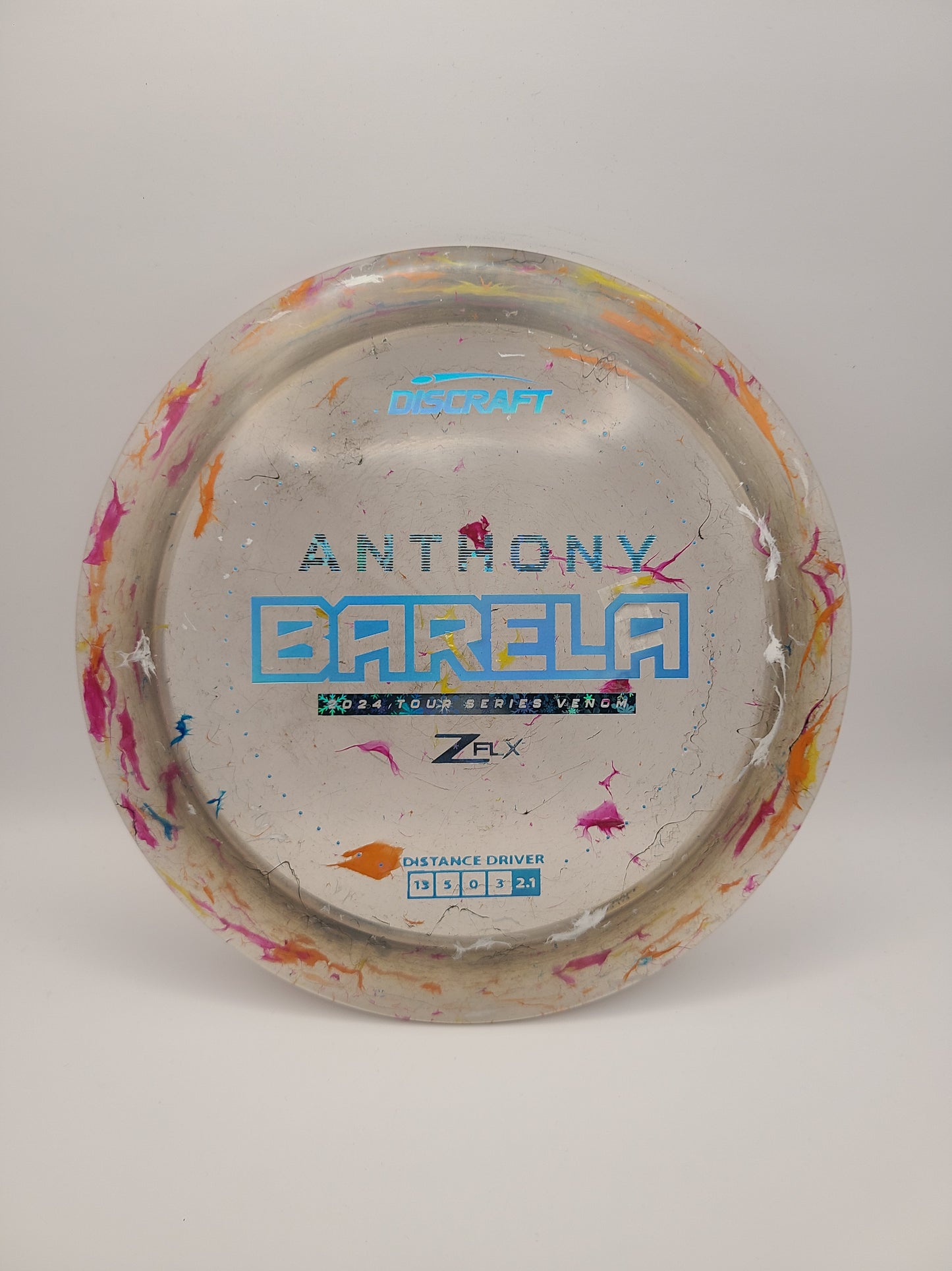 Discraft Jawbreaker Z FLX Venom Anthony Barela Tour Series 2024