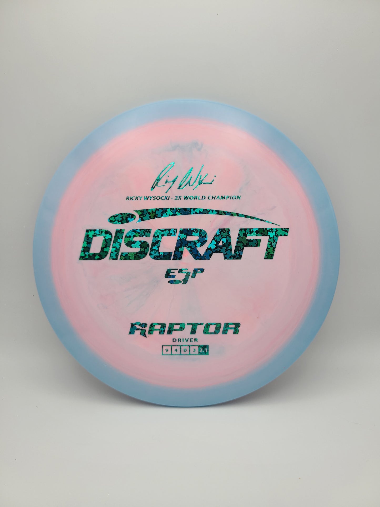 Discraft ESP Raptor 9/4/0/3 Ricky Wysocki Signature Stamp