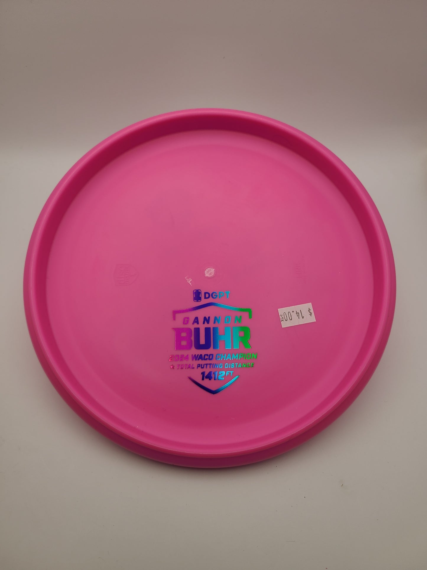 Discmania Evolution Hard EXO Link Gannon Buhr bottom stamp