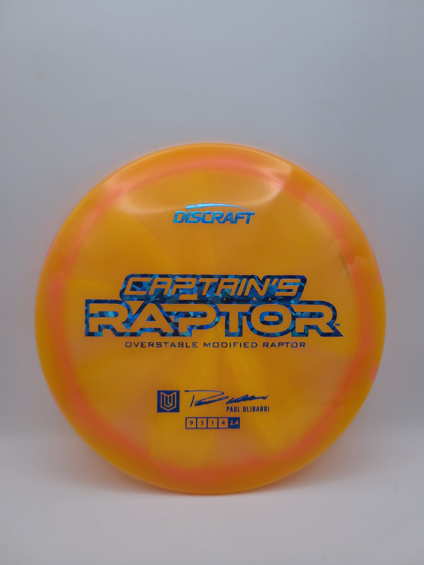 Discraft Captains Raptor 2025 Paul Ulibarri 9/3/1/4