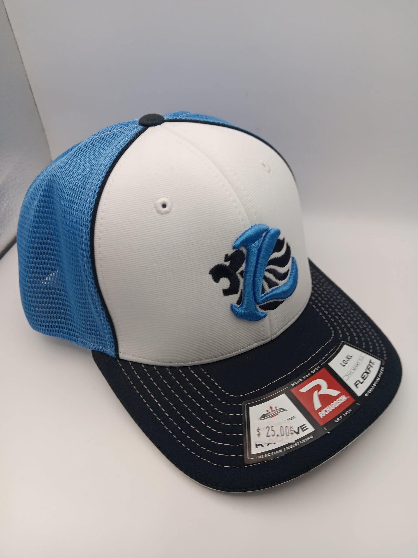 Richardson no. 172 Flexfit Navy / White / Sky Blue - Navy, Sky Blue IL ( Fitted )