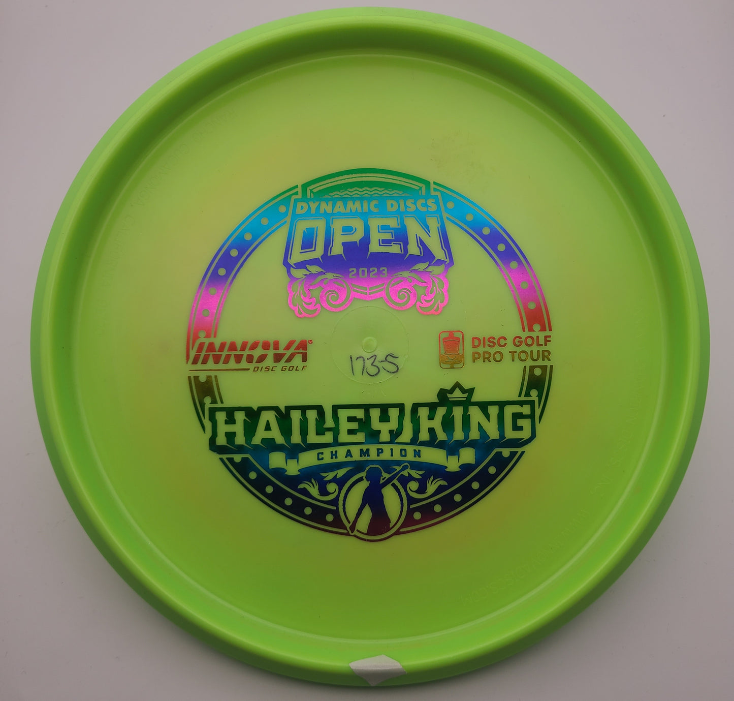 Innova Swirly Star Khan Hailey King (P3x) Bottom Stamped Putt and Approach