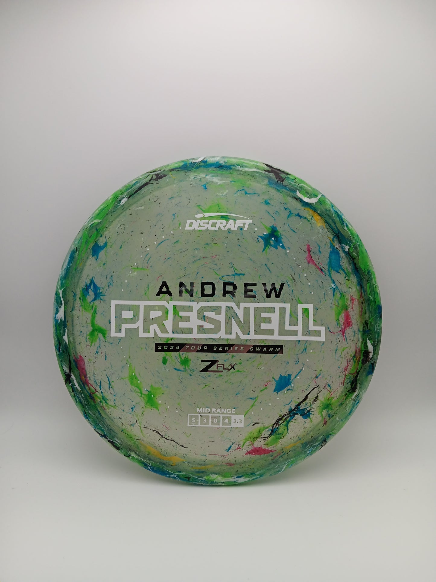 Discraft Jawbreaker Z FLX Swarm Andrew Presnell 2024 Tour Series