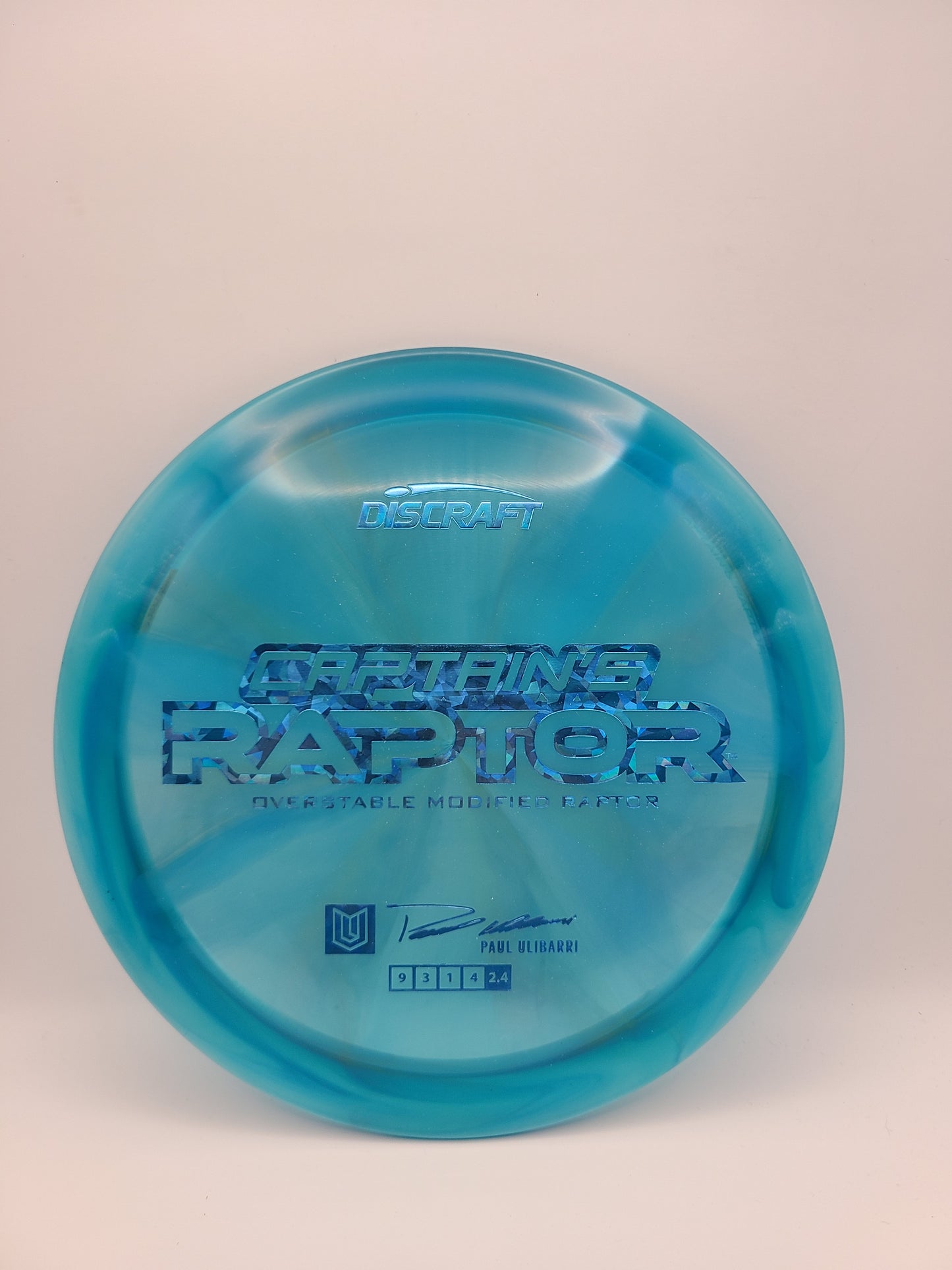 Discraft Captains Raptor 2025 Paul Ulibarri 9/3/1/4