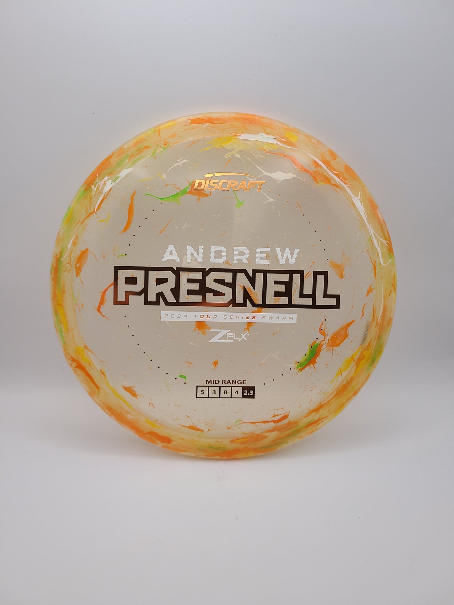 Discraft Jawbreaker Z FLX Swarm Andrew Presnell 2024 Tour Series