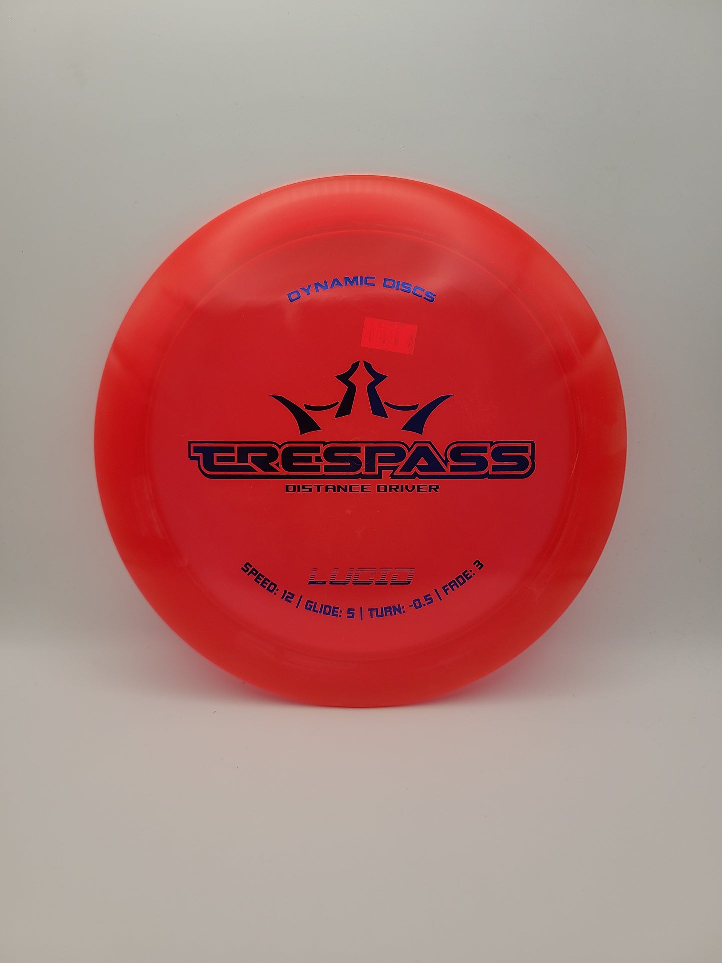 Dynamic Discs Lucid Trespass 12/5/-0.5/3