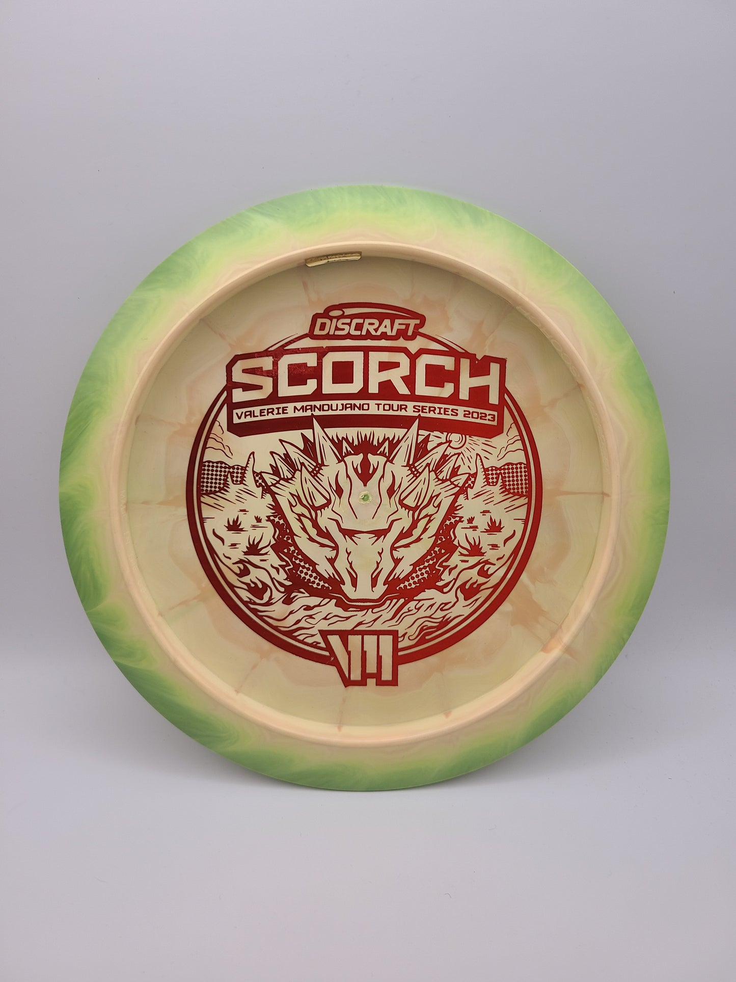 Discraft Swirly ESP Scorch Valerie Mandujano Tour Series 2023