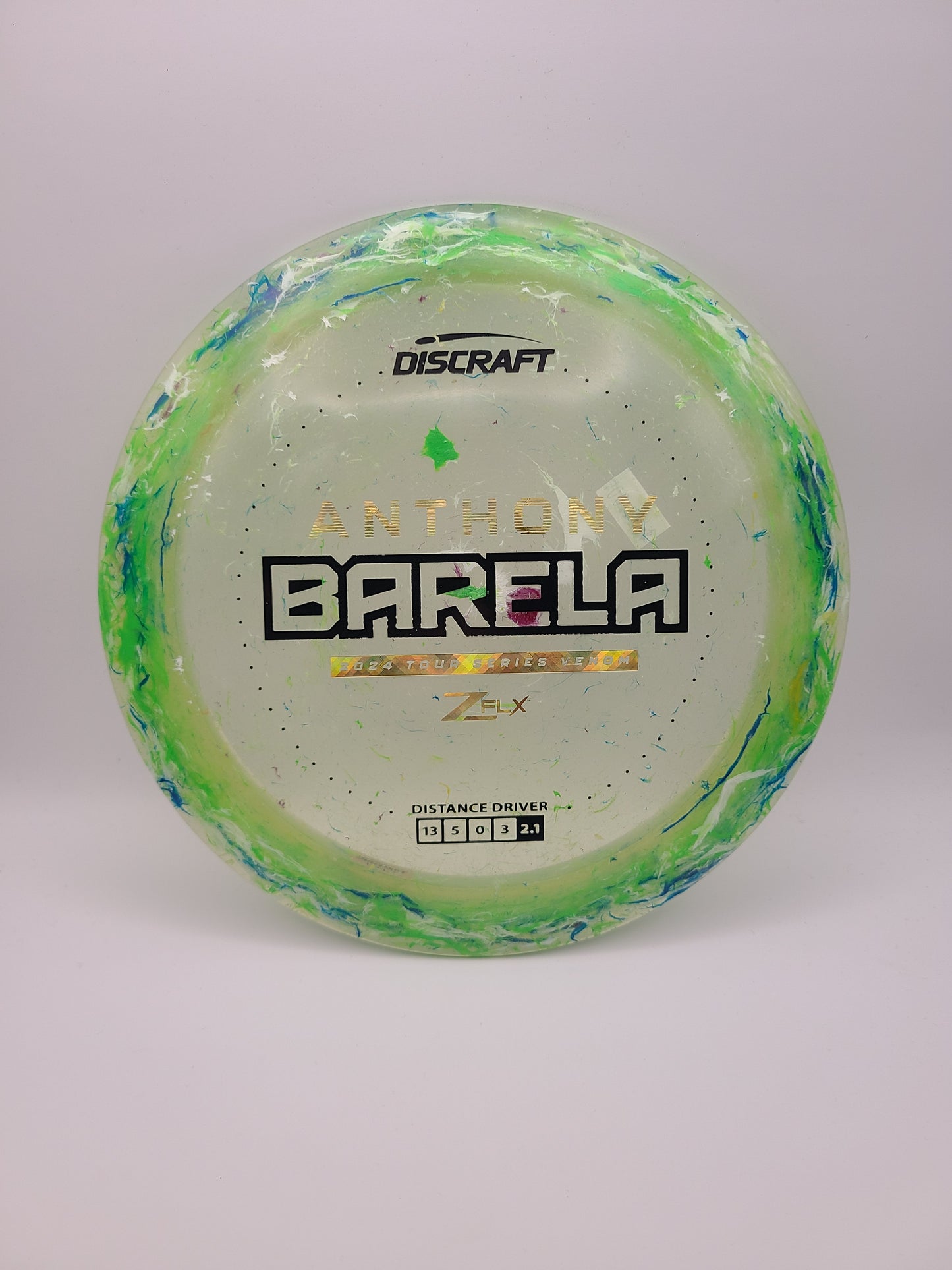 Discraft Jawbreaker Z FLX Venom Anthony Barela Tour Series 2024