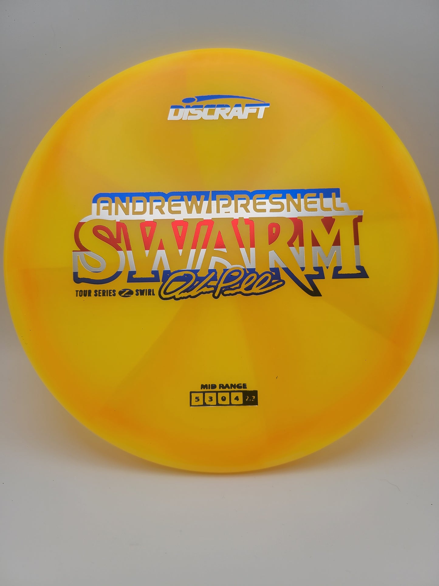 Discraft Z Swirl Swarm Andrew Presnell 2025 Tour Series
