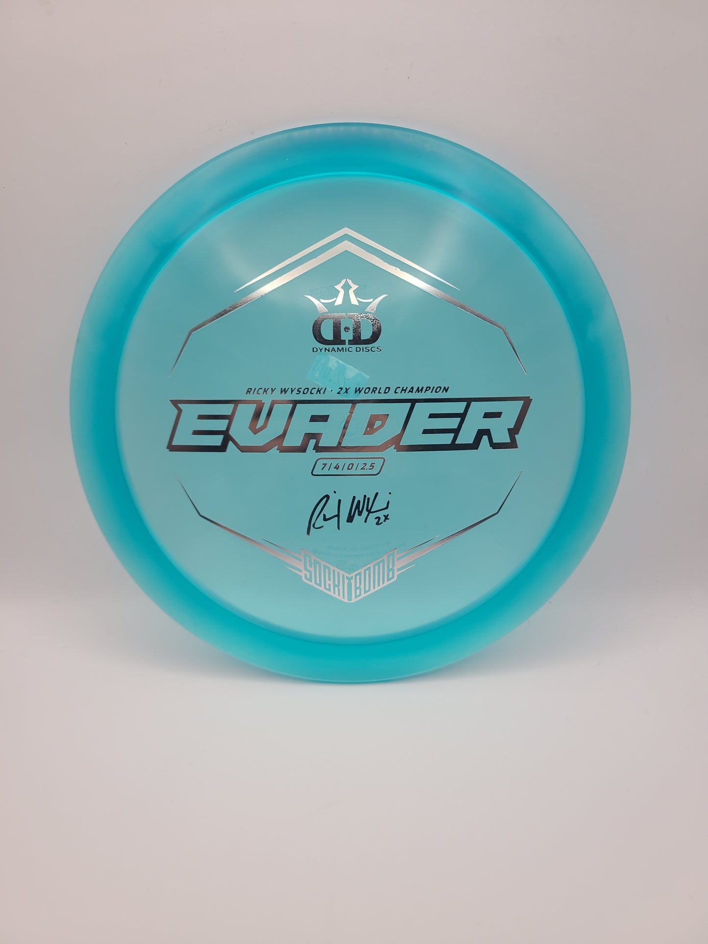 Dynamic Discs Lucid Evader Ricky Wysocki 7/4/0/2.5