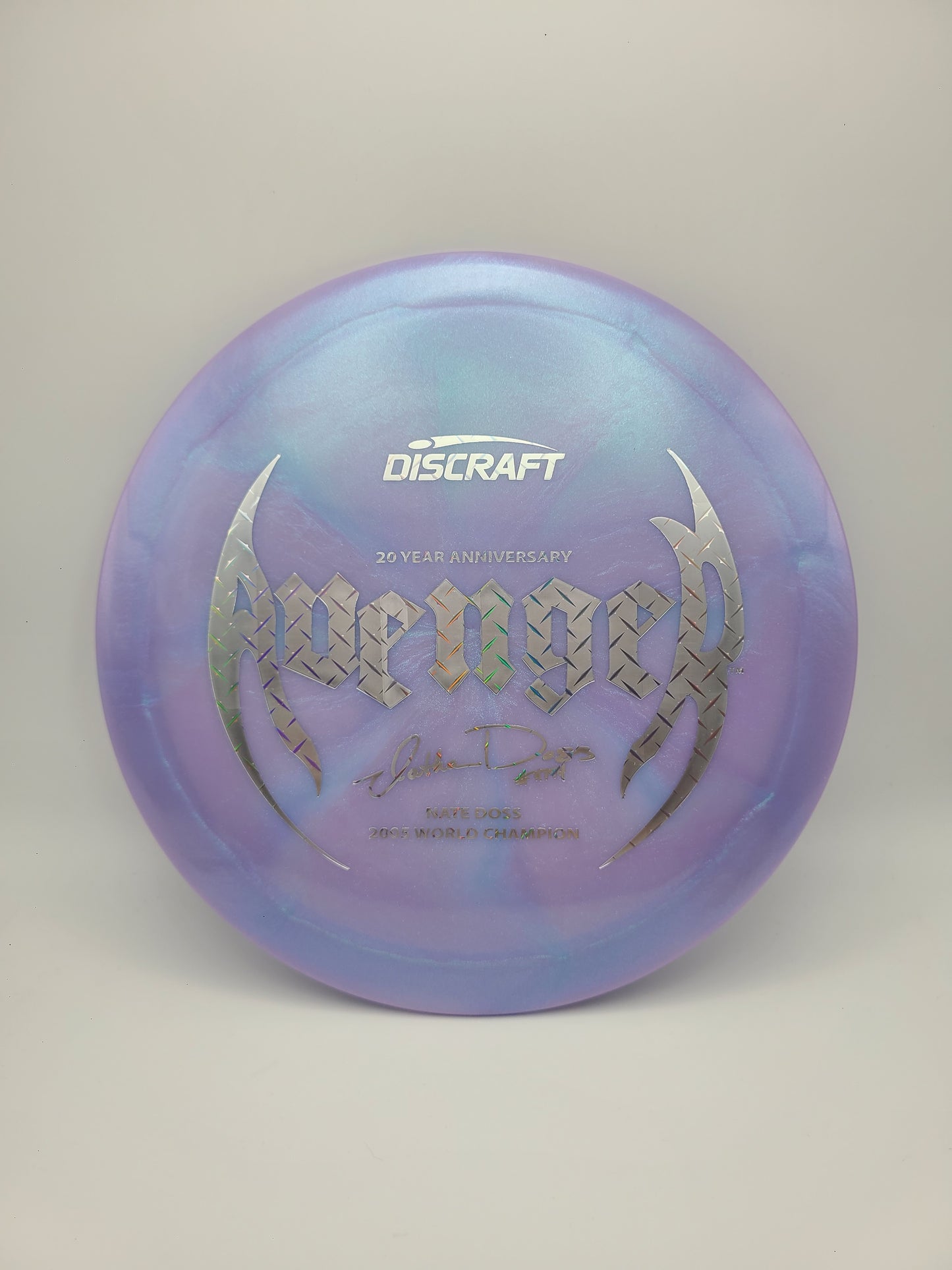 Discraft Z Swirl Avenger Nate Doss 20 yr Anniversary 10/5/0/3