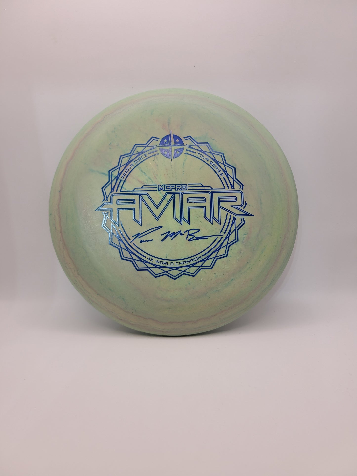 Innova Galactic McPro Aviar Paul McBeth Tour Series -18 Bottom Stamp