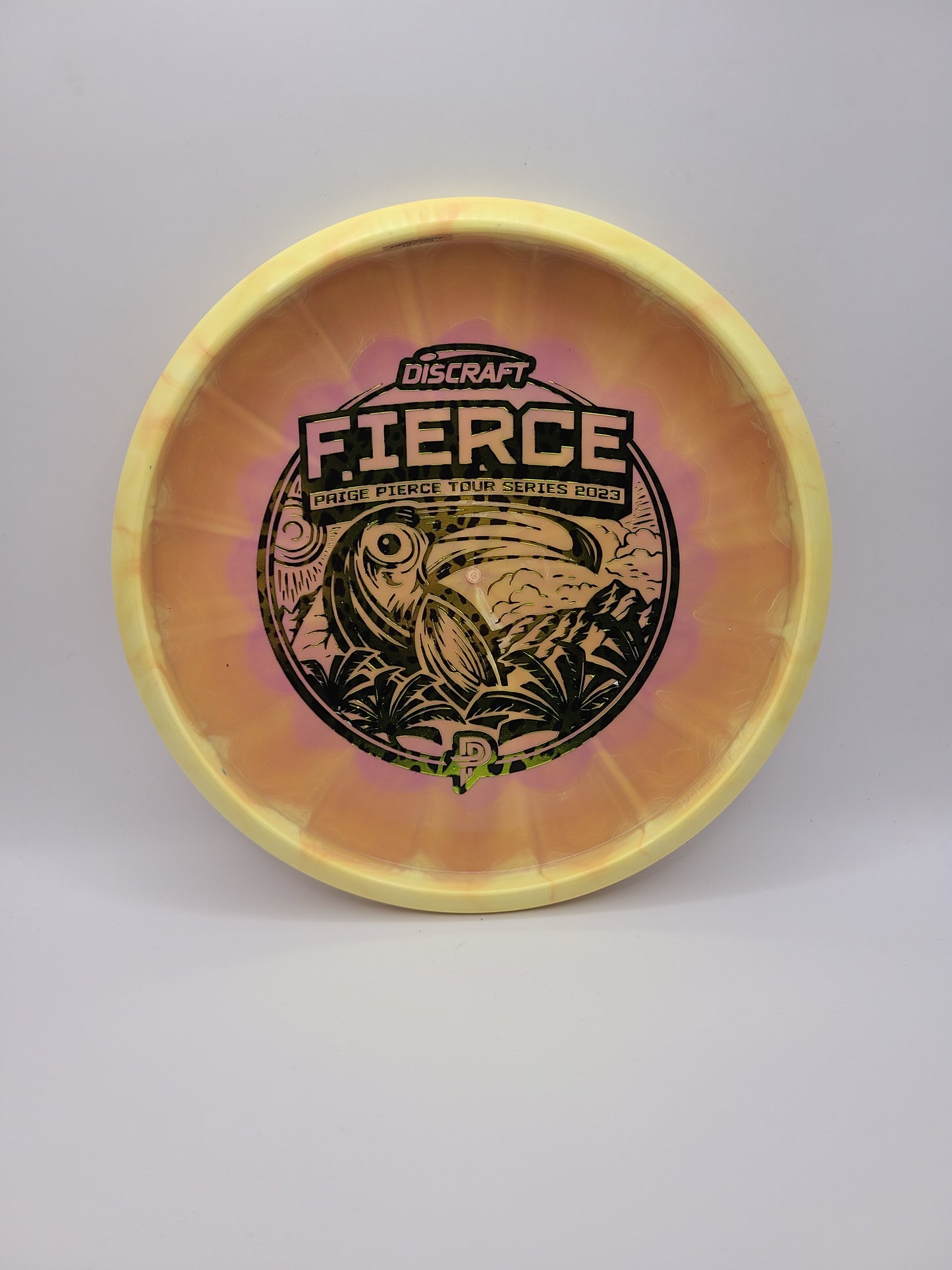 Discraft ESP Fierce 2023 Paige Pierce Tour Series Iron Lion Custom Stamp