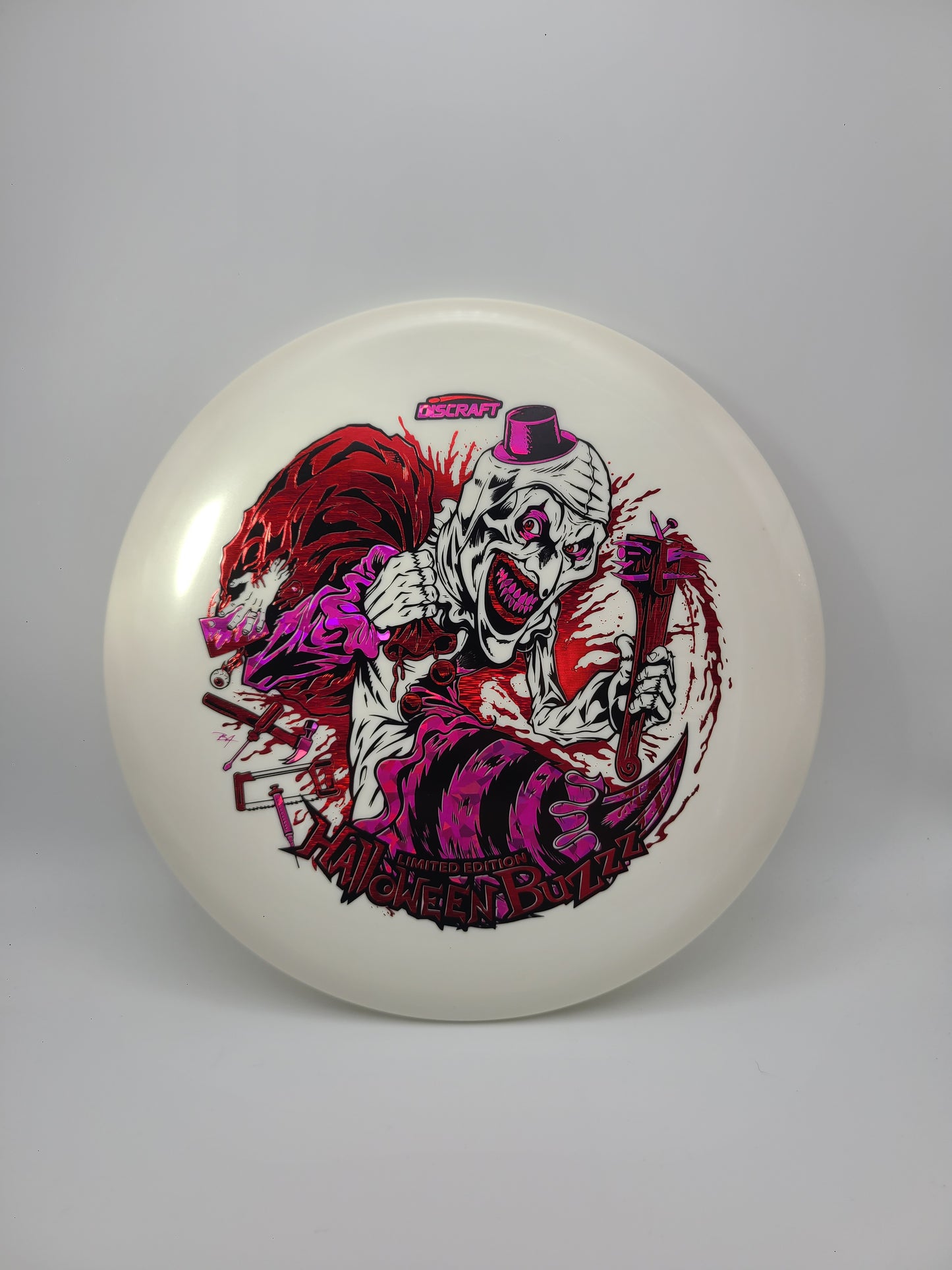 Discraft Glow ESP 2025 Triple Foil Stamp Halloween Buzzz
