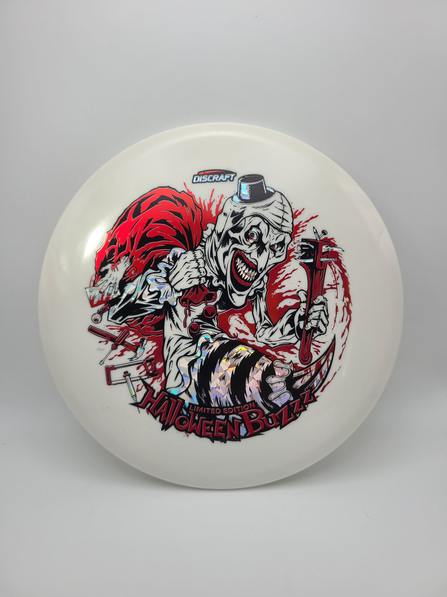 Discraft Glow ESP 2025 Triple Foil Stamp Halloween Buzzz