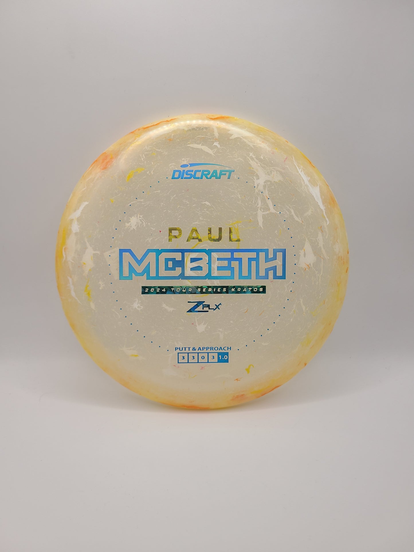 Discraft Jawbreaker Z FLX Kratos Paul McBeth Tour Series 2024