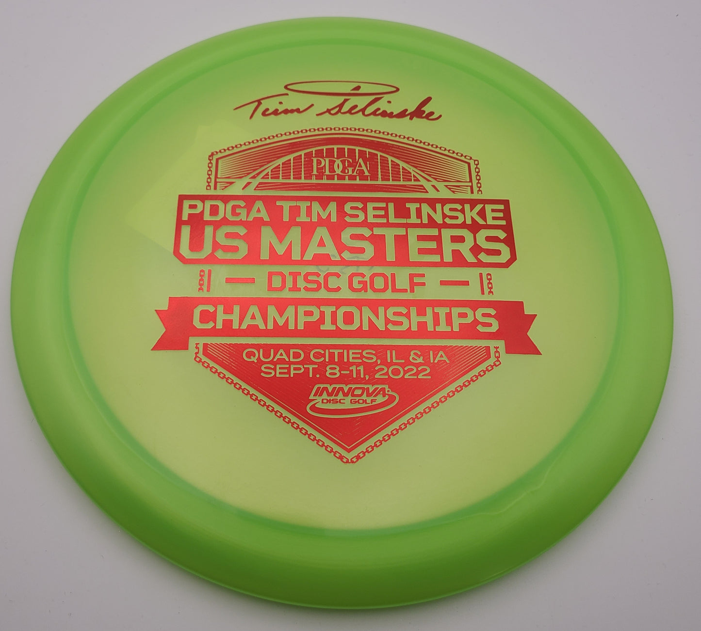 Innova Luster Champion Roadrunner 2022 US Masters Stamp