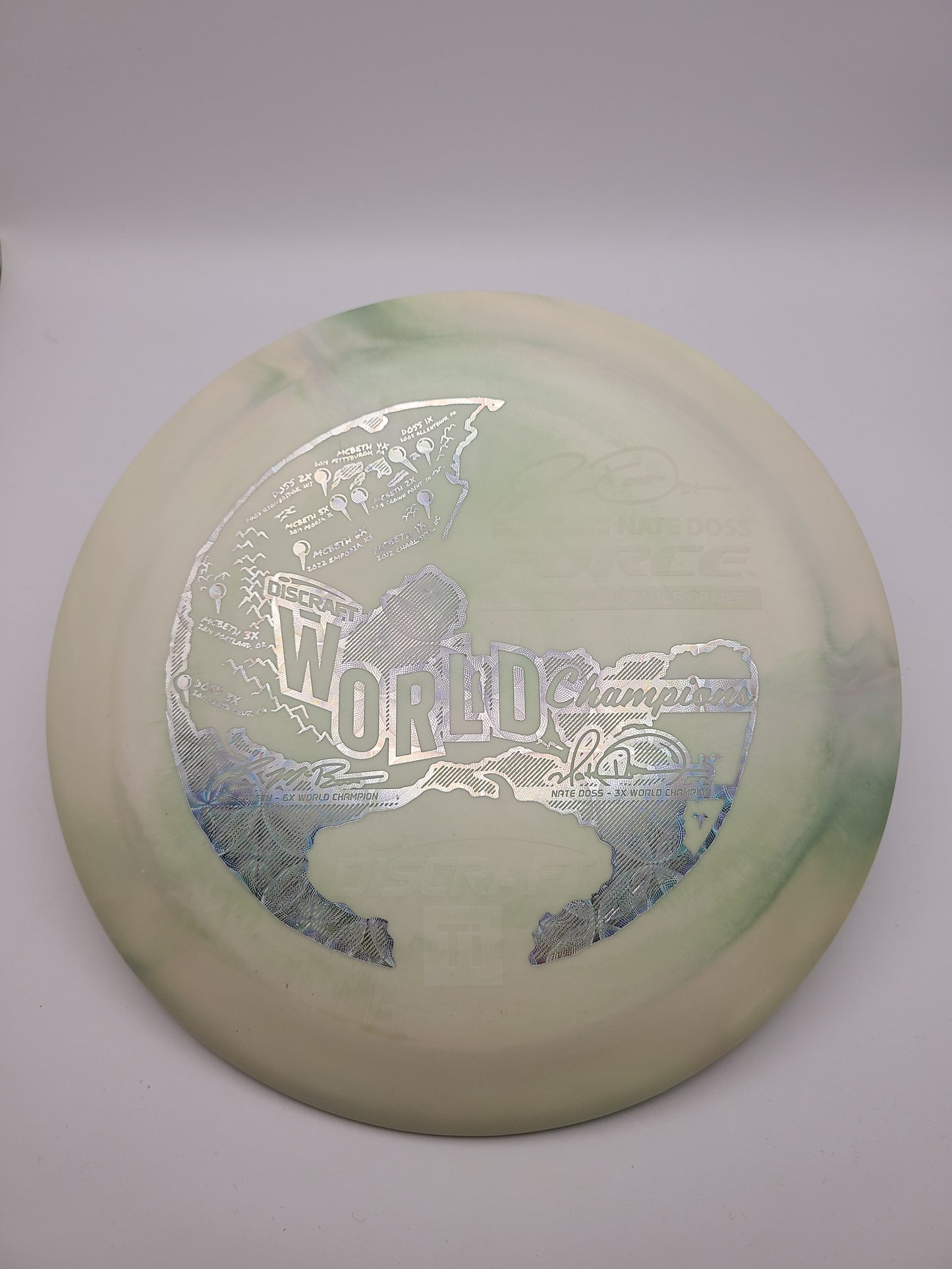 Discraft Titanium Force Nate Doss Paul McBeth Collab