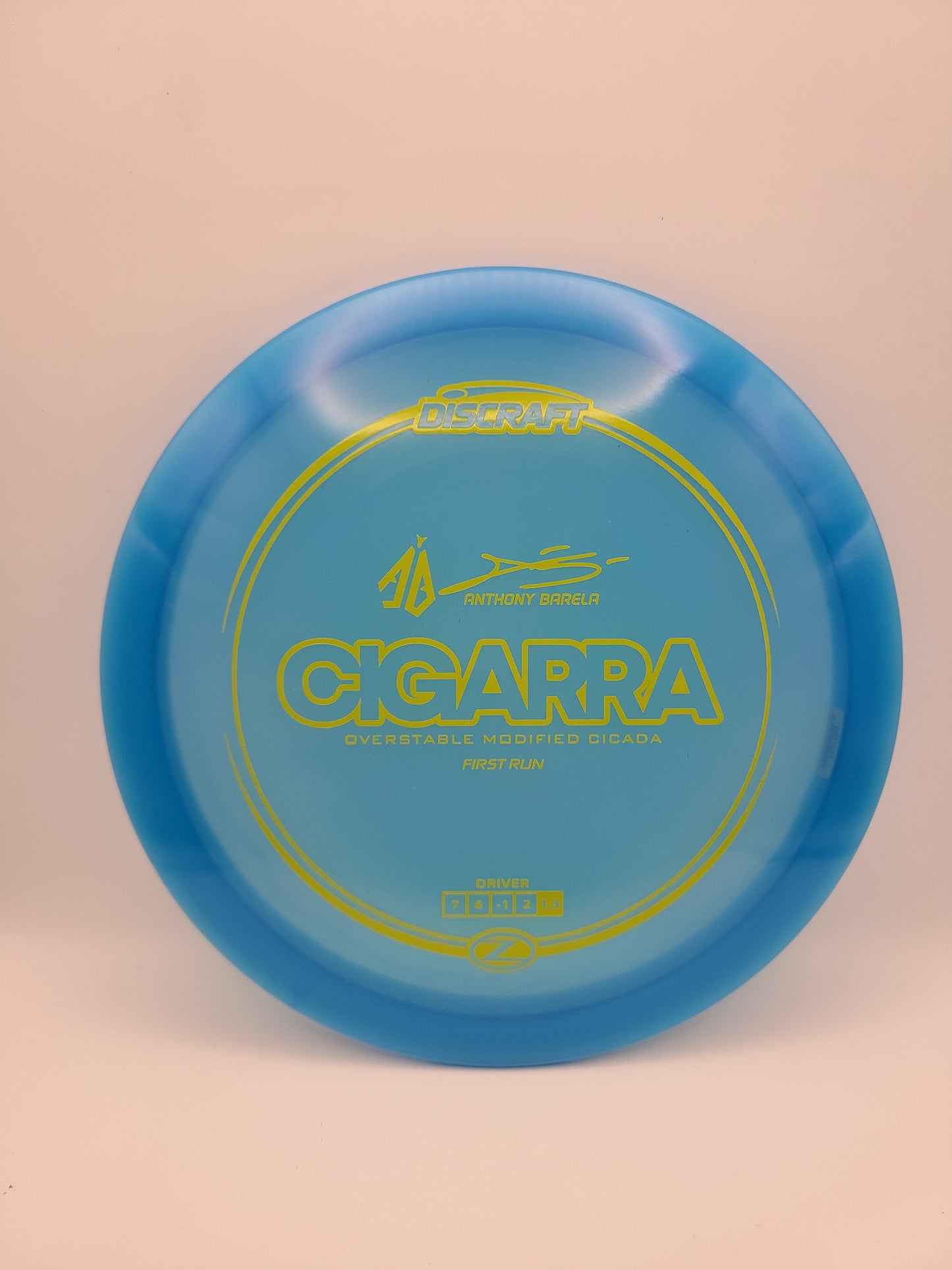 Discraft Z Cigarra First Run 7/6/-1/2 Anthony Barela collab