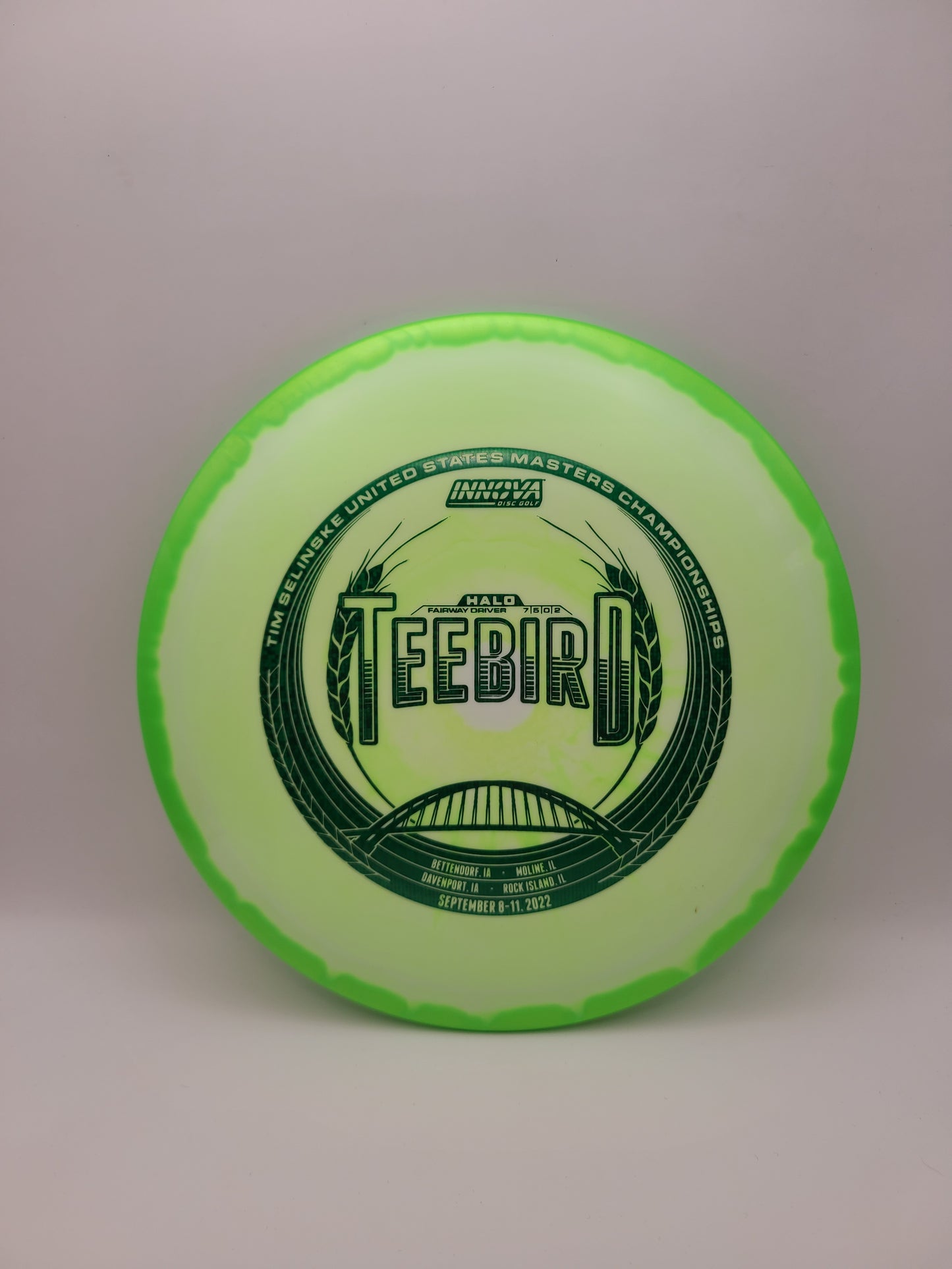 Innova Halo Star TeeBird 2022 US Masters Quad Cities