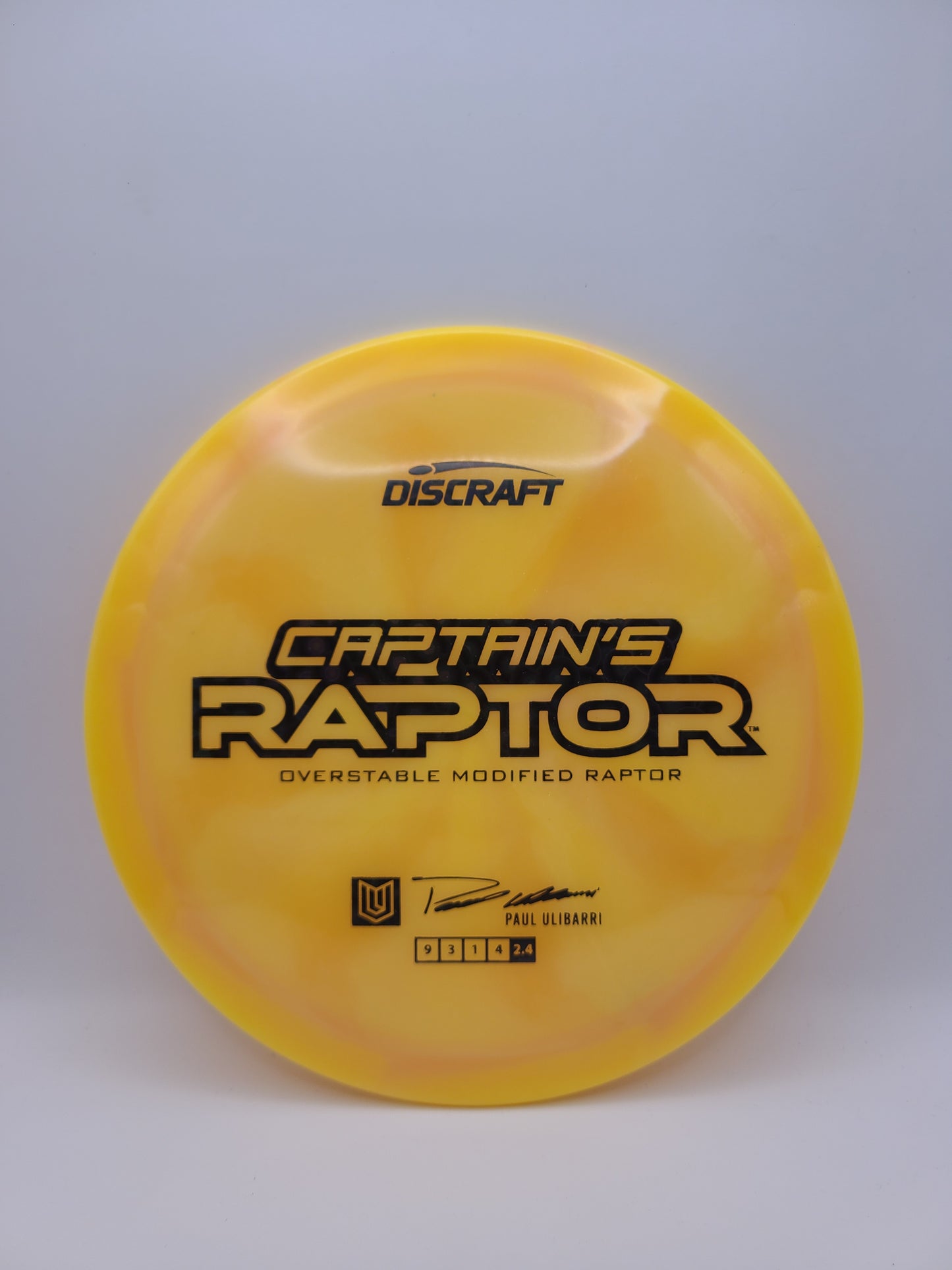 Discraft Captains Raptor 2025 Paul Ulibarri 9/3/1/4