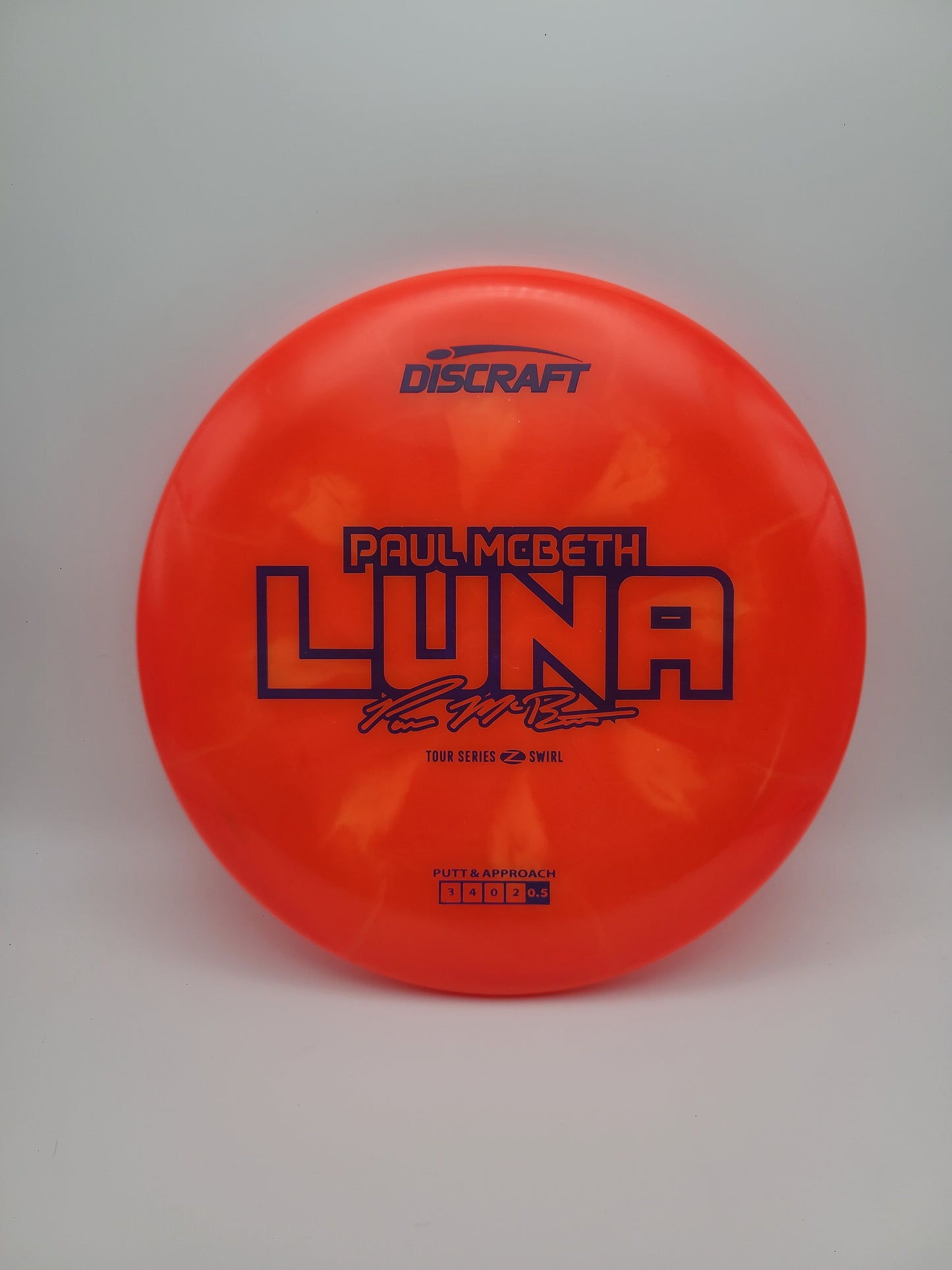 Discraft Z Swirl Luna Paul McBeth 2025 Tour Series