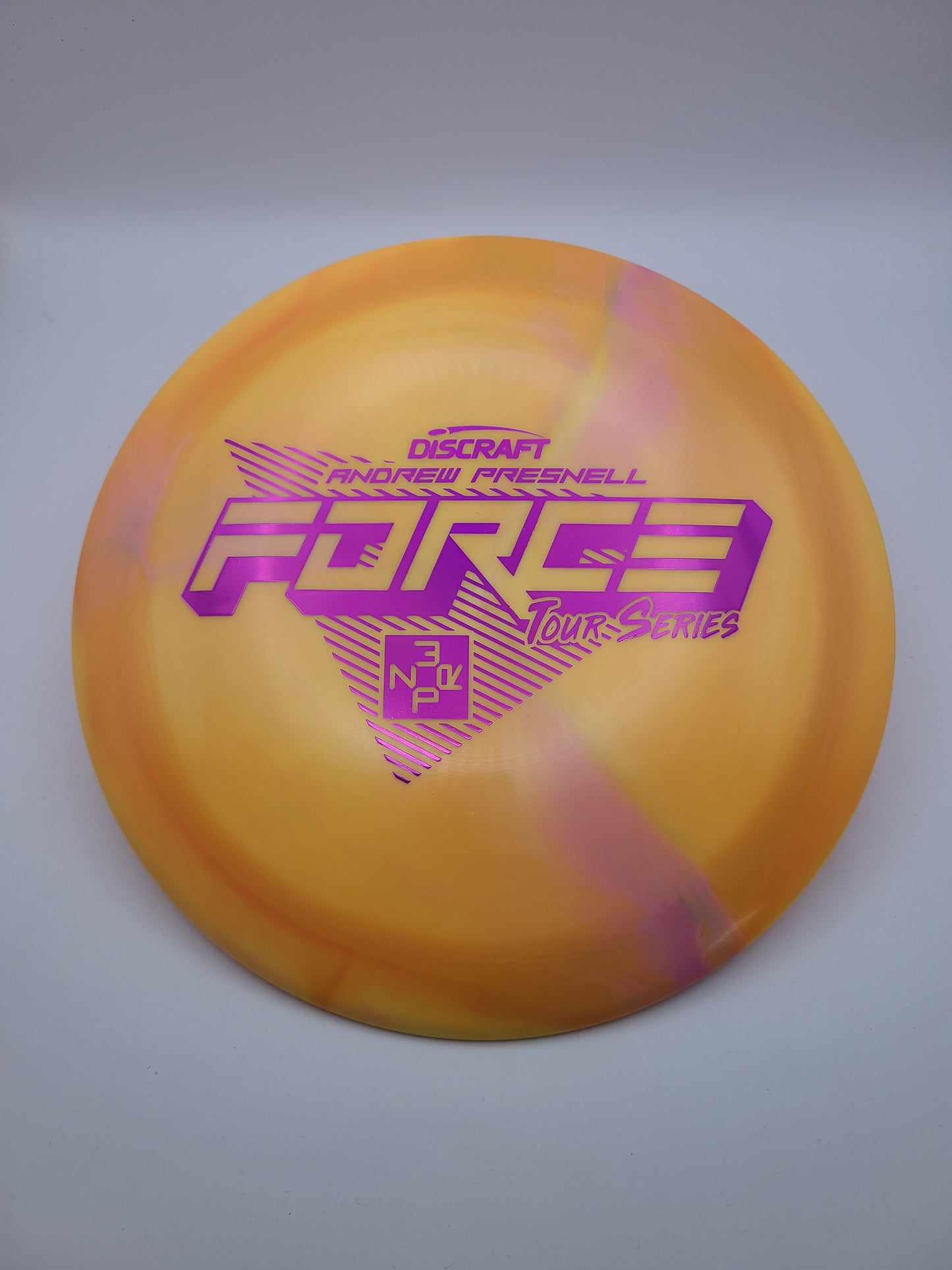 Discraft Swirly ESP Force Andrew Presnell Tour Series