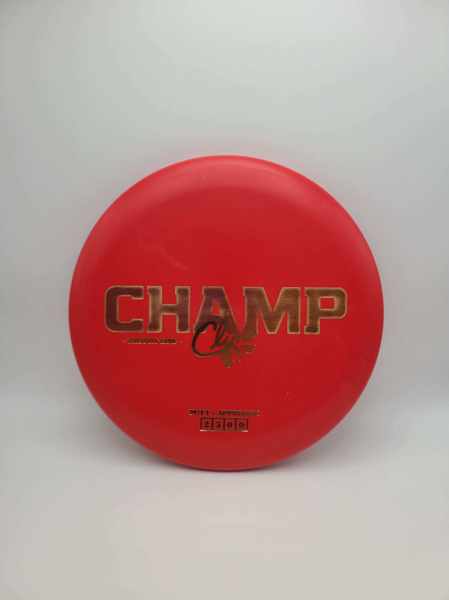 Climo Trophy Line First Run Champ - 2/3/0/0
