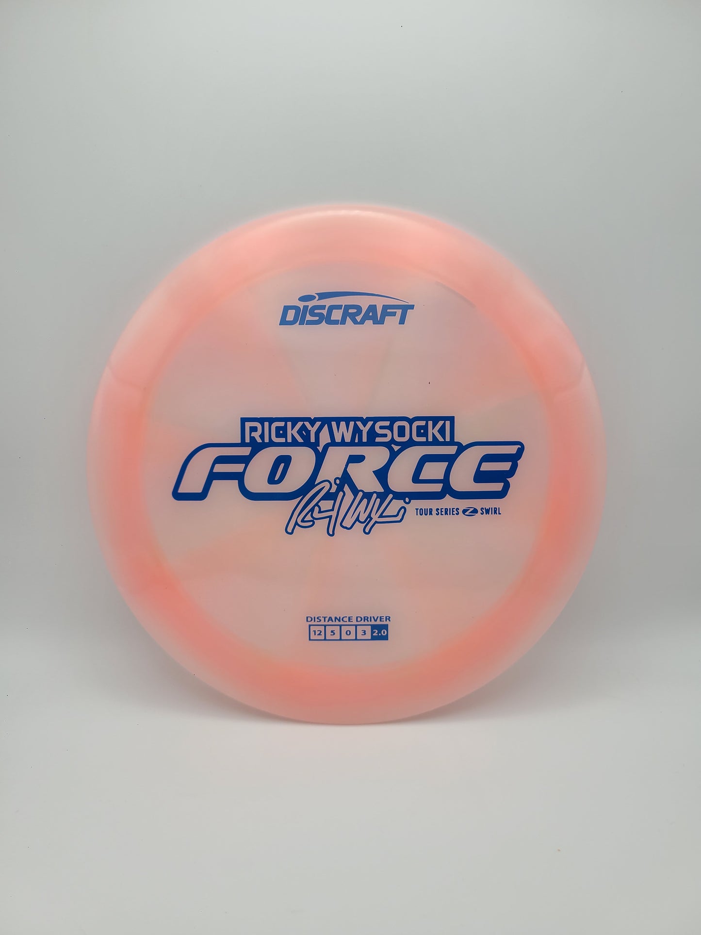 Discraft Tour Series Z Swirl Ricky Wysocki Force 12/5/-1/3