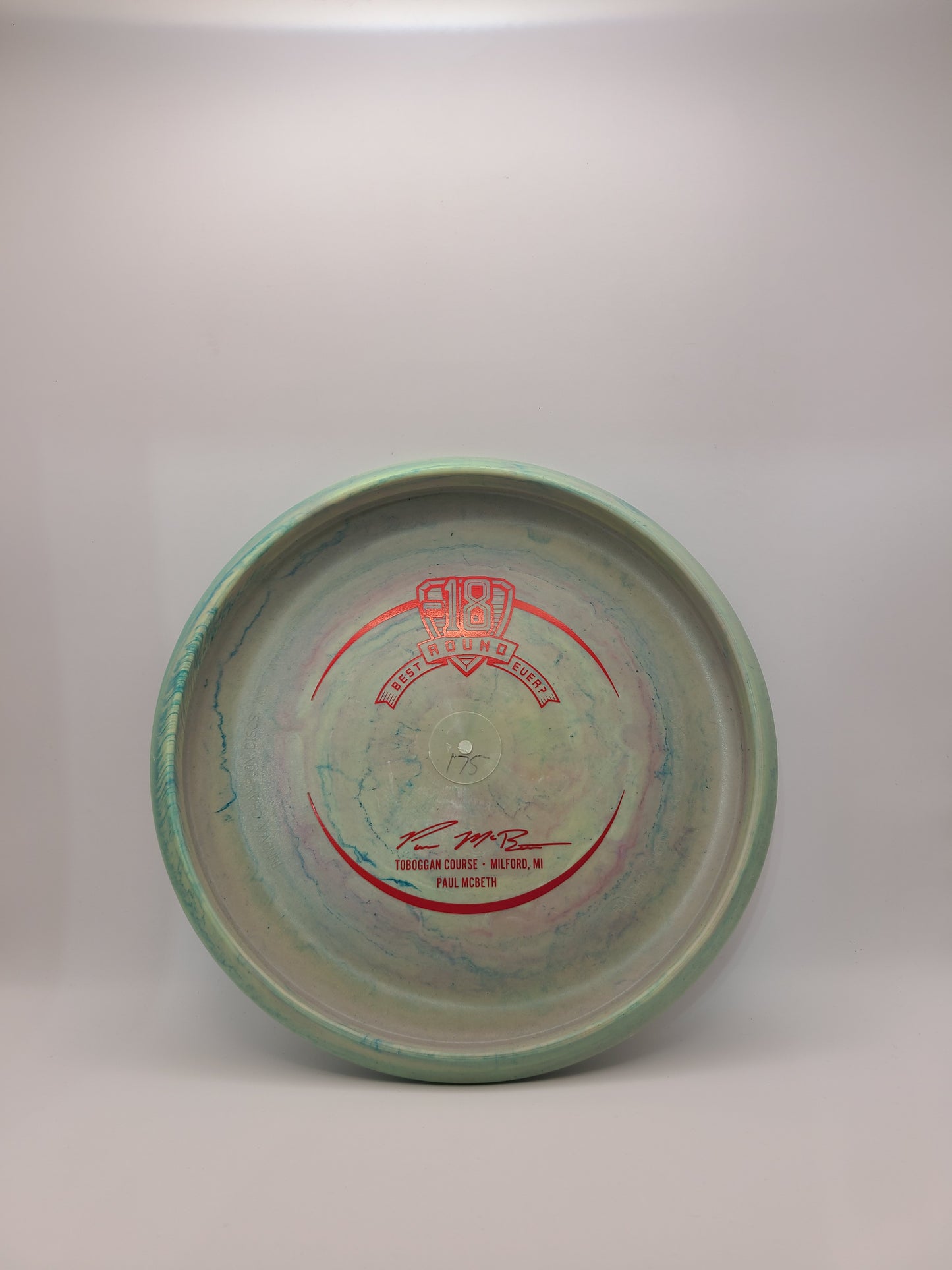 Innova Galactic McPro Aviar Paul McBeth Tour Series -18 Bottom Stamp