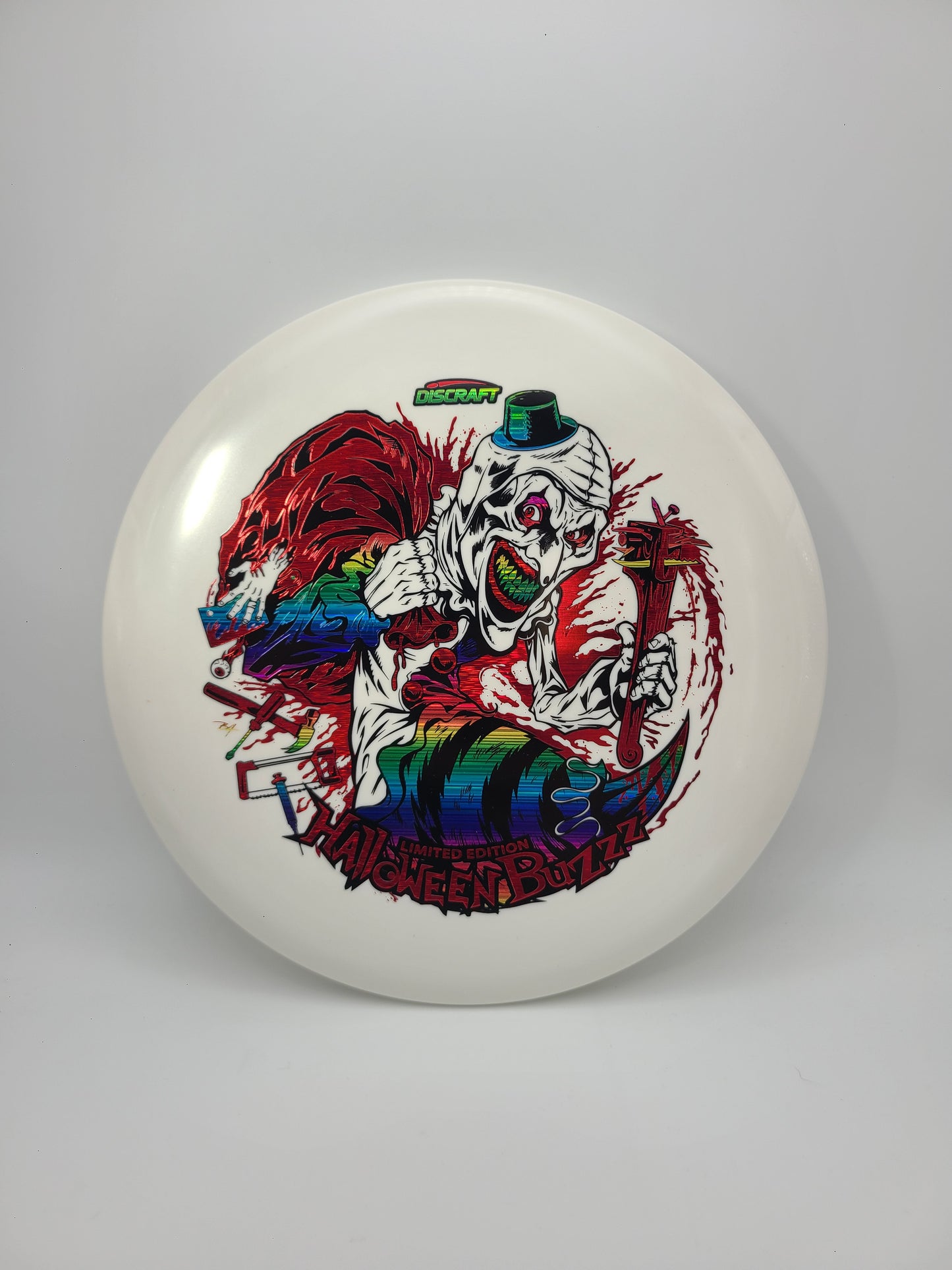 Discraft Glow ESP 2025 Triple Foil Stamp Halloween Buzzz
