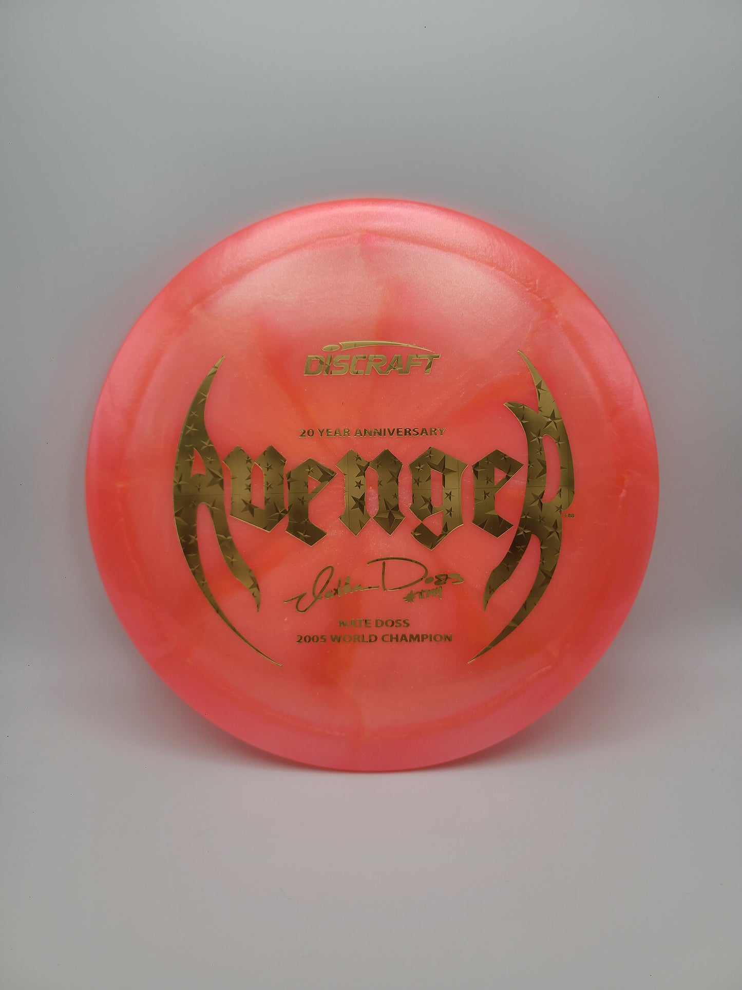 Discraft Z Swirl Avenger Nate Doss 20 yr Anniversary 10/5/0/3