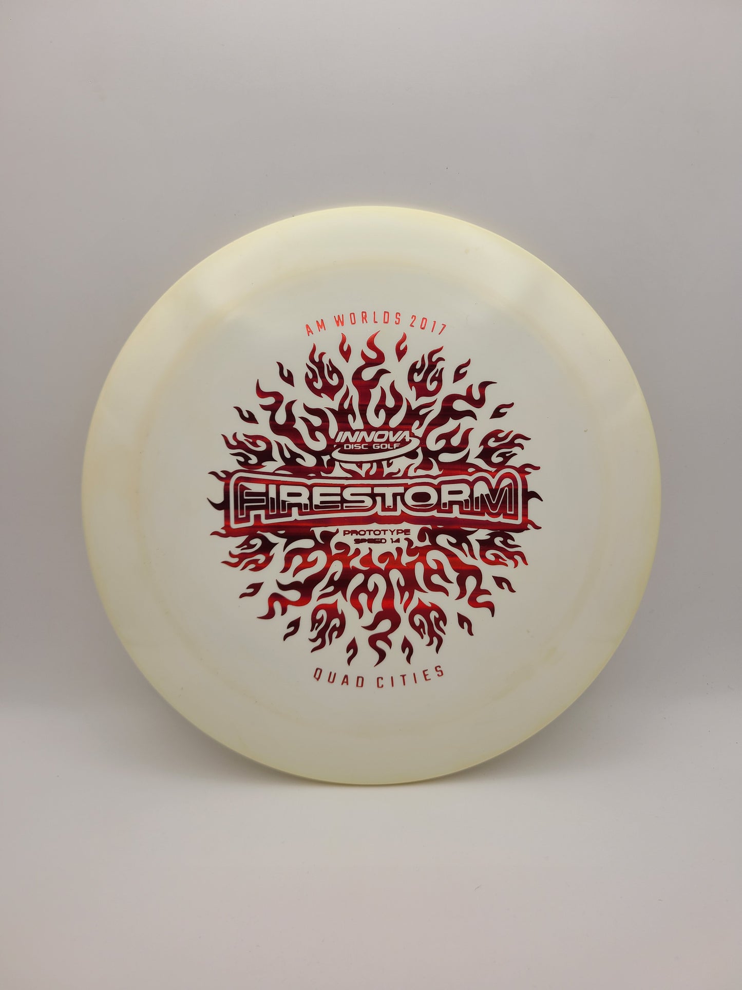 Innova Star Firestorm Prototype - 2017 QC Am Worlds Stamp