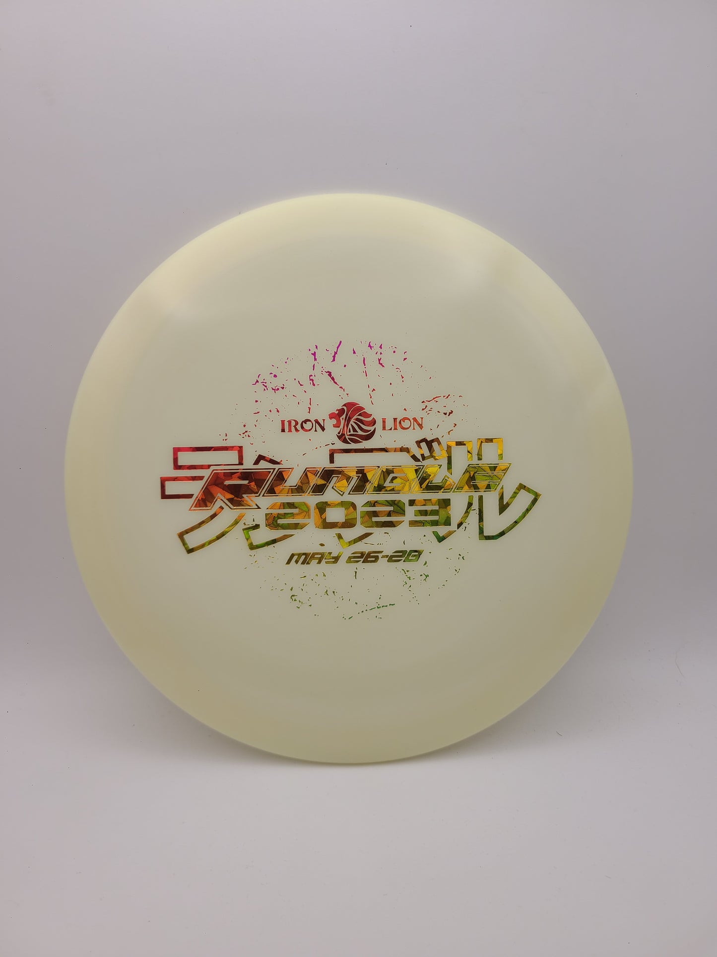 Discraft Glo Z Raptor 2023 Iron Lion Rumble
